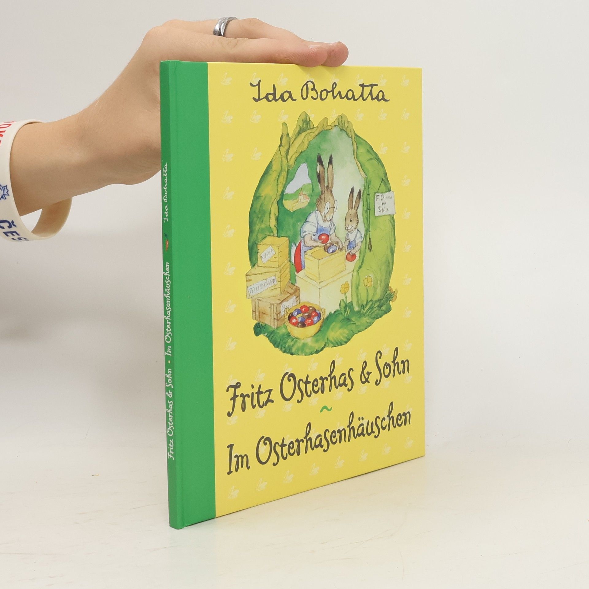 Ida Bohatta Fritz Osterhas & Sohn. Im Osterhasenhäuschen