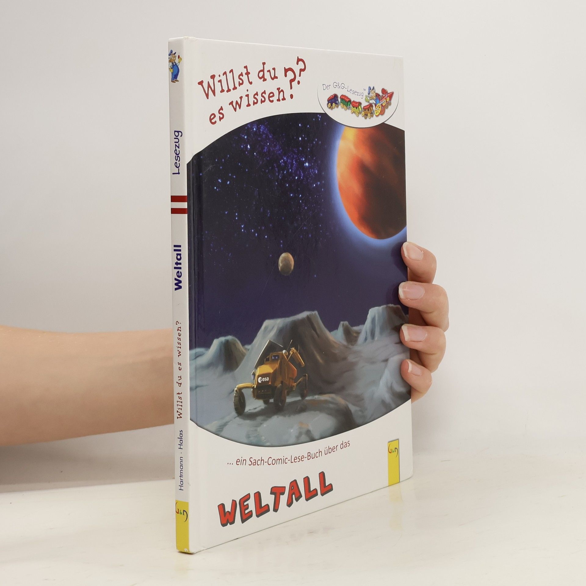 Ein Sach-Comic-Lese-Buch über das Weltall