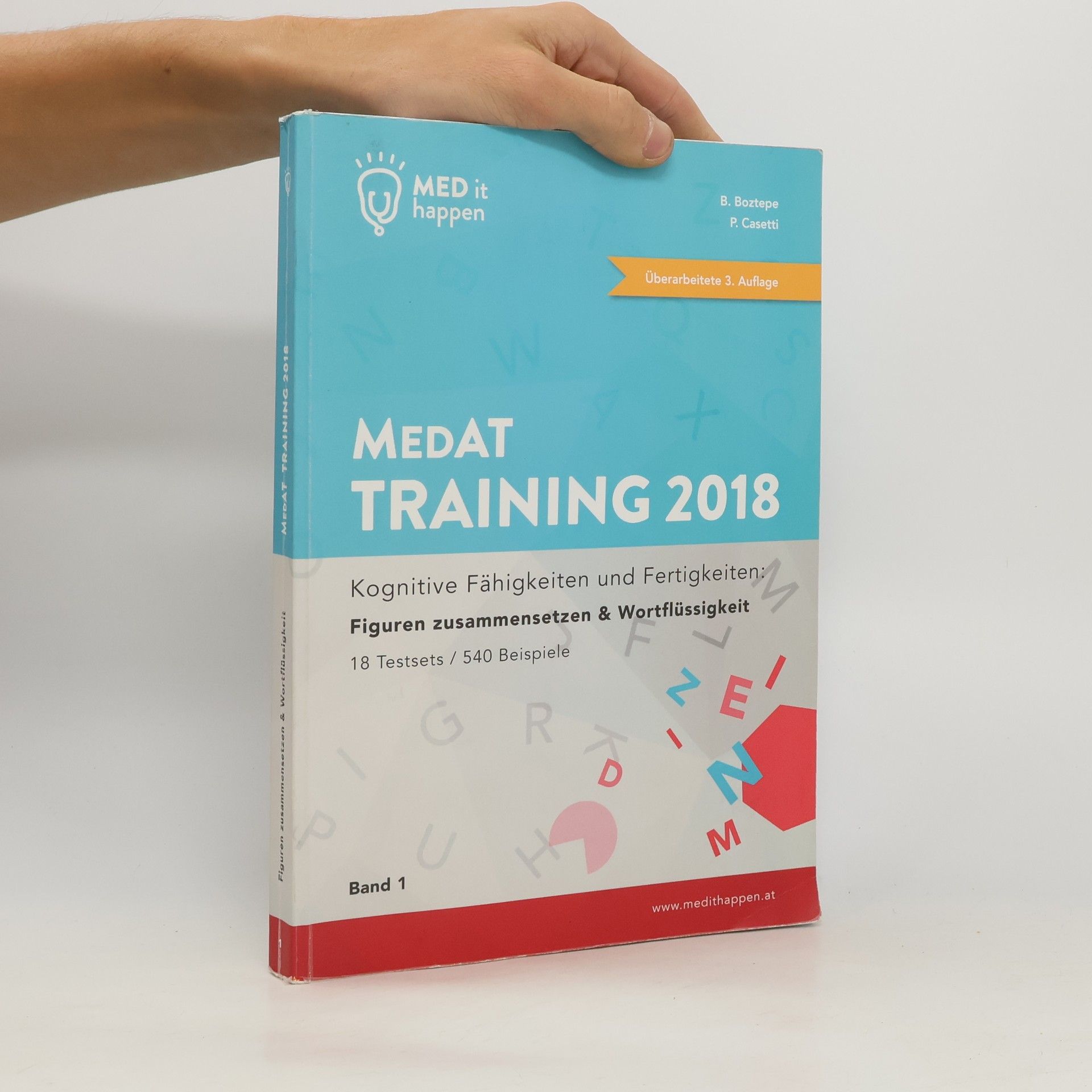MEDithappen MedAT Training 2018, Band 1