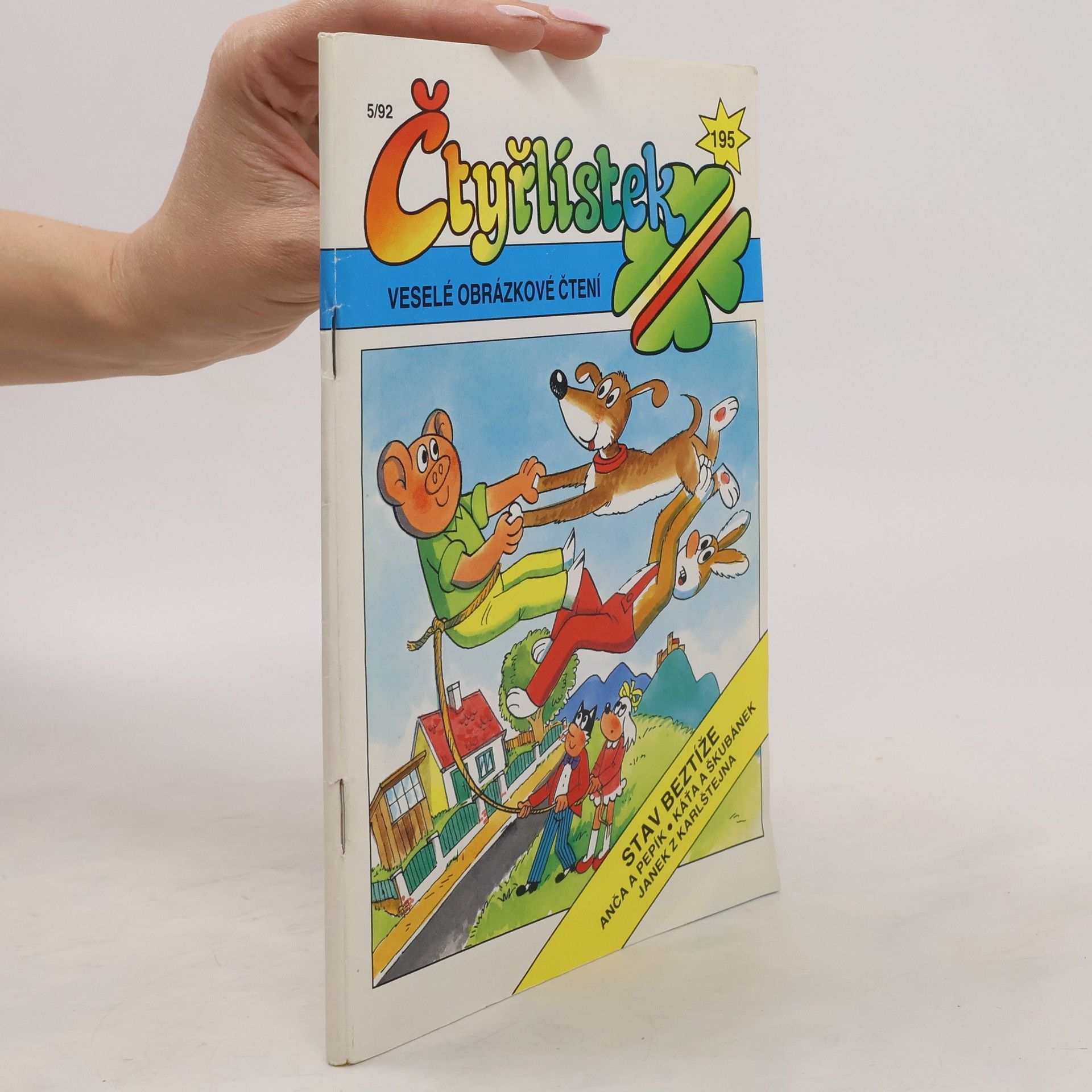 Kolektiv autorů Čtyřlístek 195. 5/1992. Stav beztíže