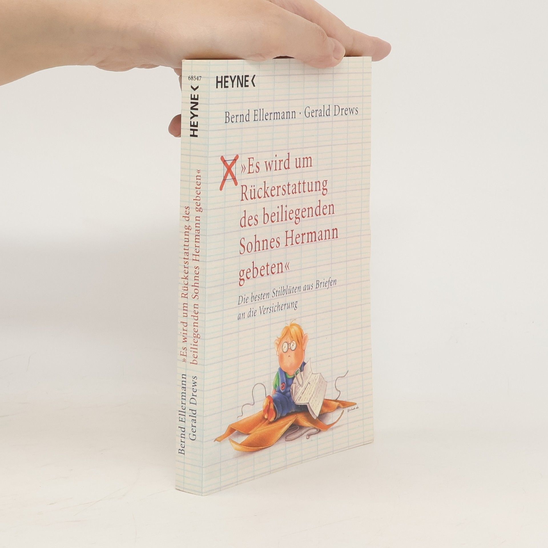 "Es wird um Rückerstattung des beiliegenden Sohnes Hermann gebeten"