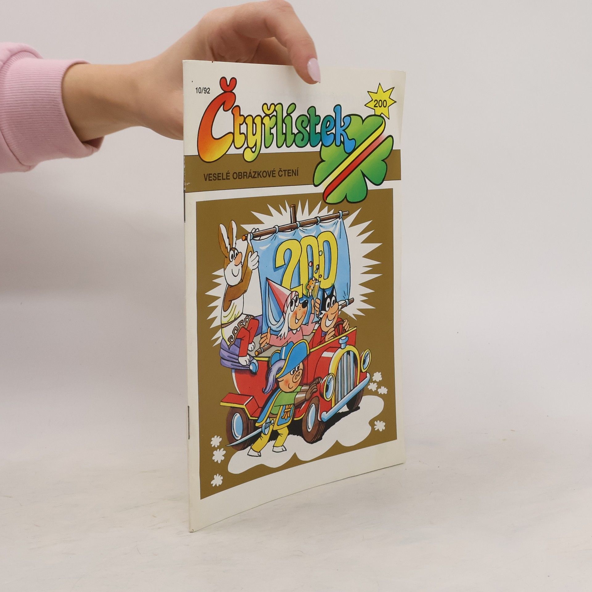 Kolektiv autorů Čtyřlístek 200. 10/1992