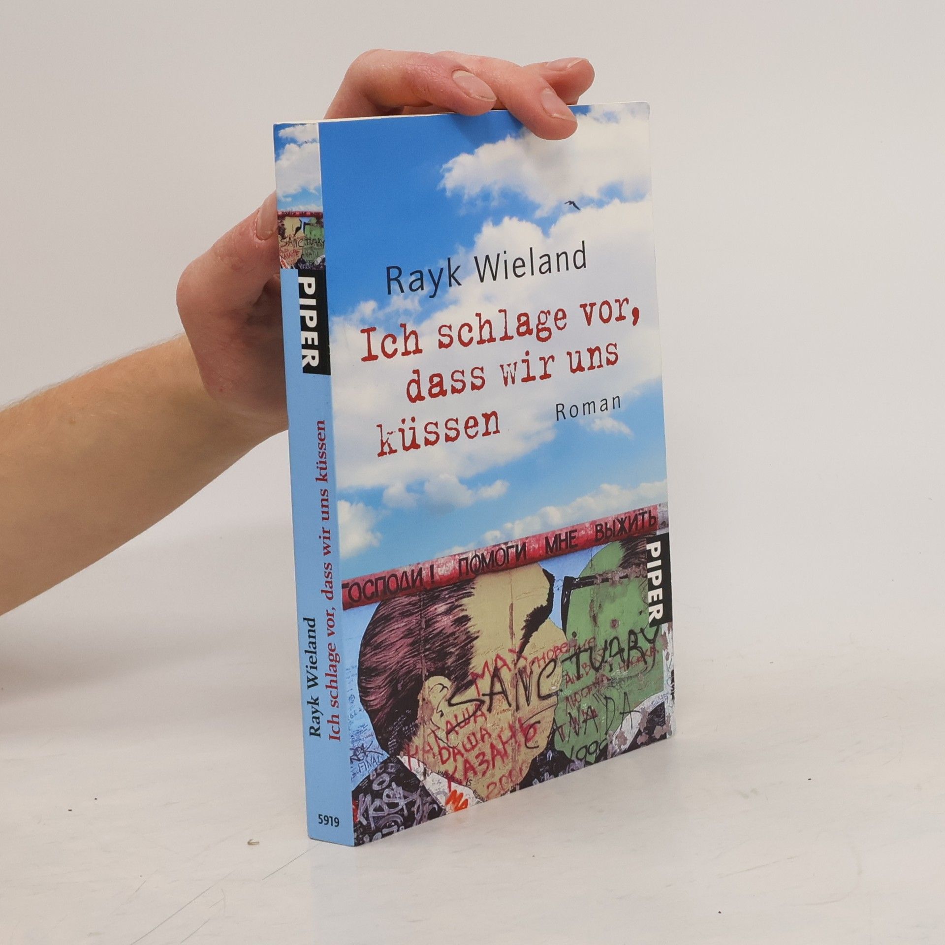 Ich schlage vor, dass wir uns küssen