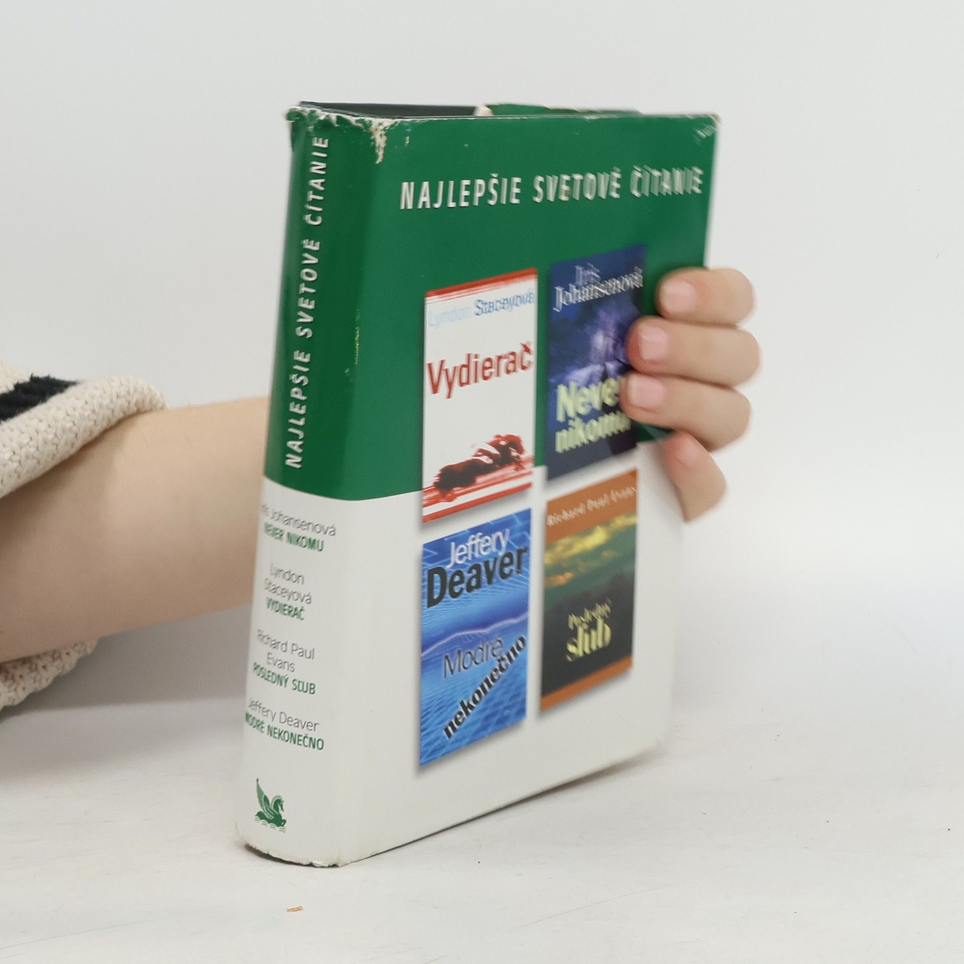 Jeffery Deaver Nejlepšie světové čitanie. Never nikomu. Vydierač. Posledný slub. Modré nekonečno