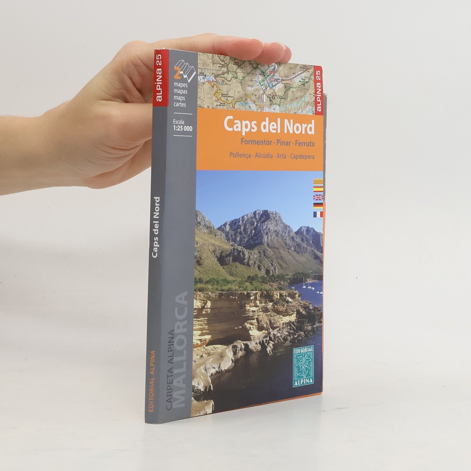 Collectif d'auteurs Caps del Nord (Mallorca), Wanderkarte, 2 Bl.