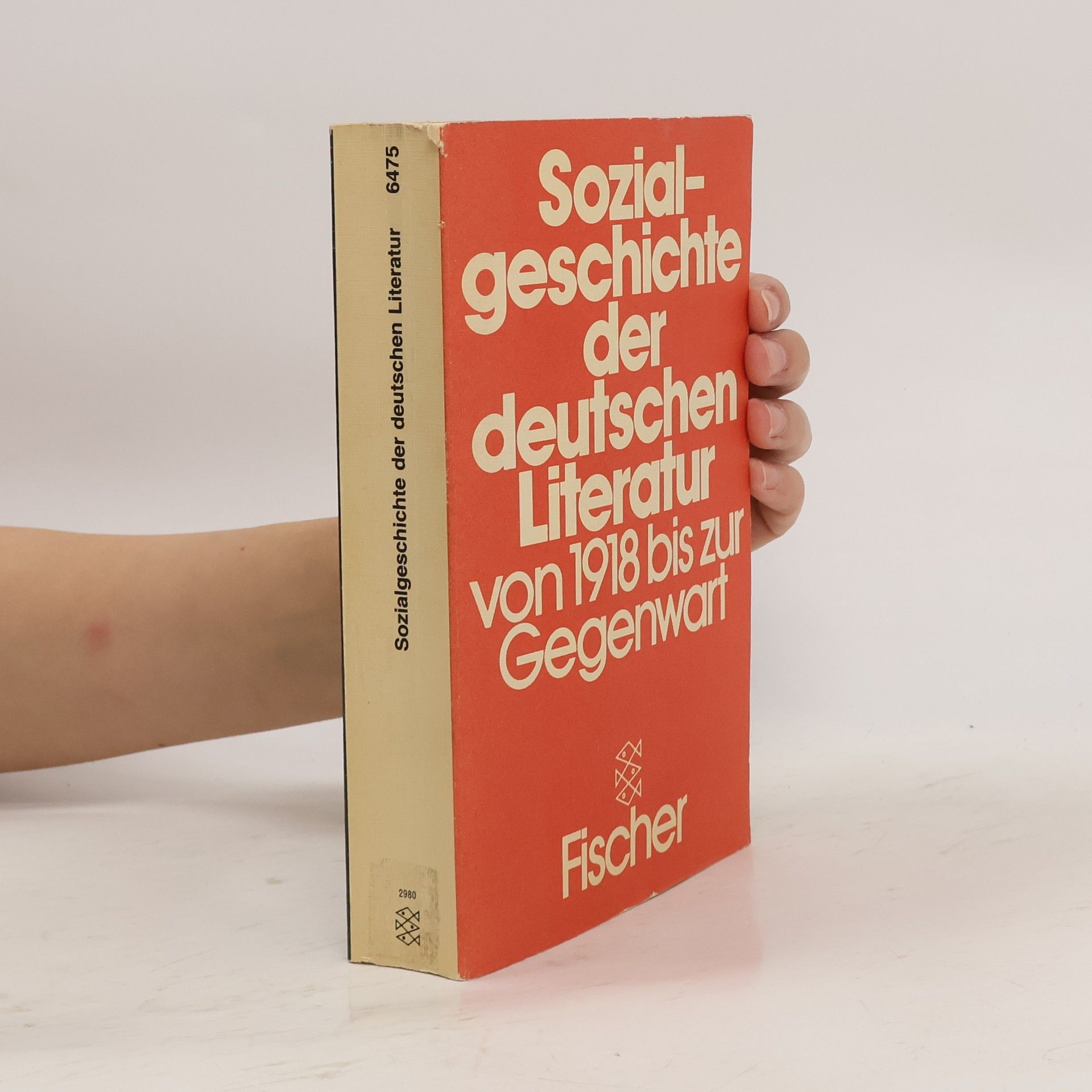 Jan Berg Sozialgeschichte der deutschen Literatur von 1918 [neunzehnhundertachtzehn] bis zur Gegenwart