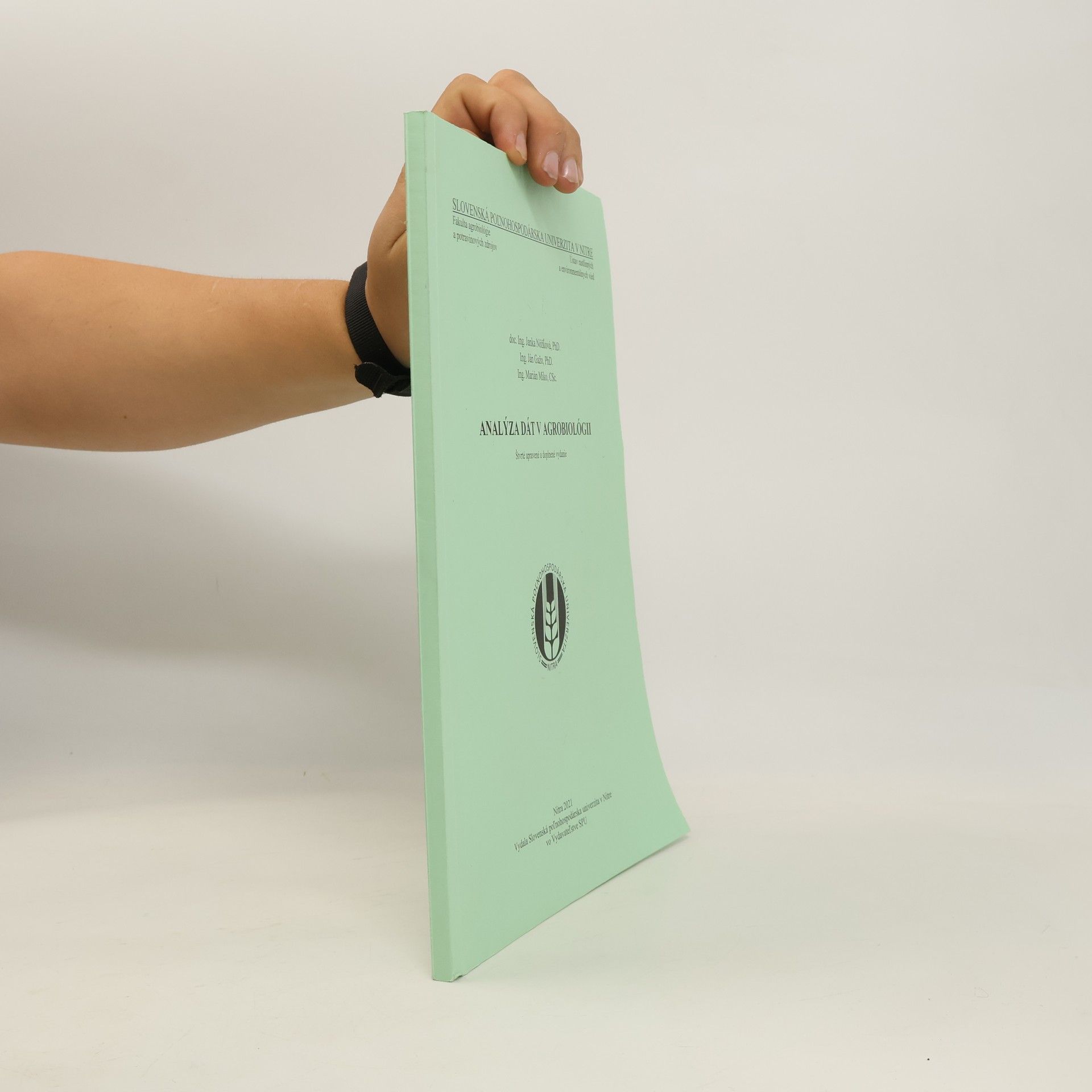 Kolektív autorov Analýza dát v agrobiológii