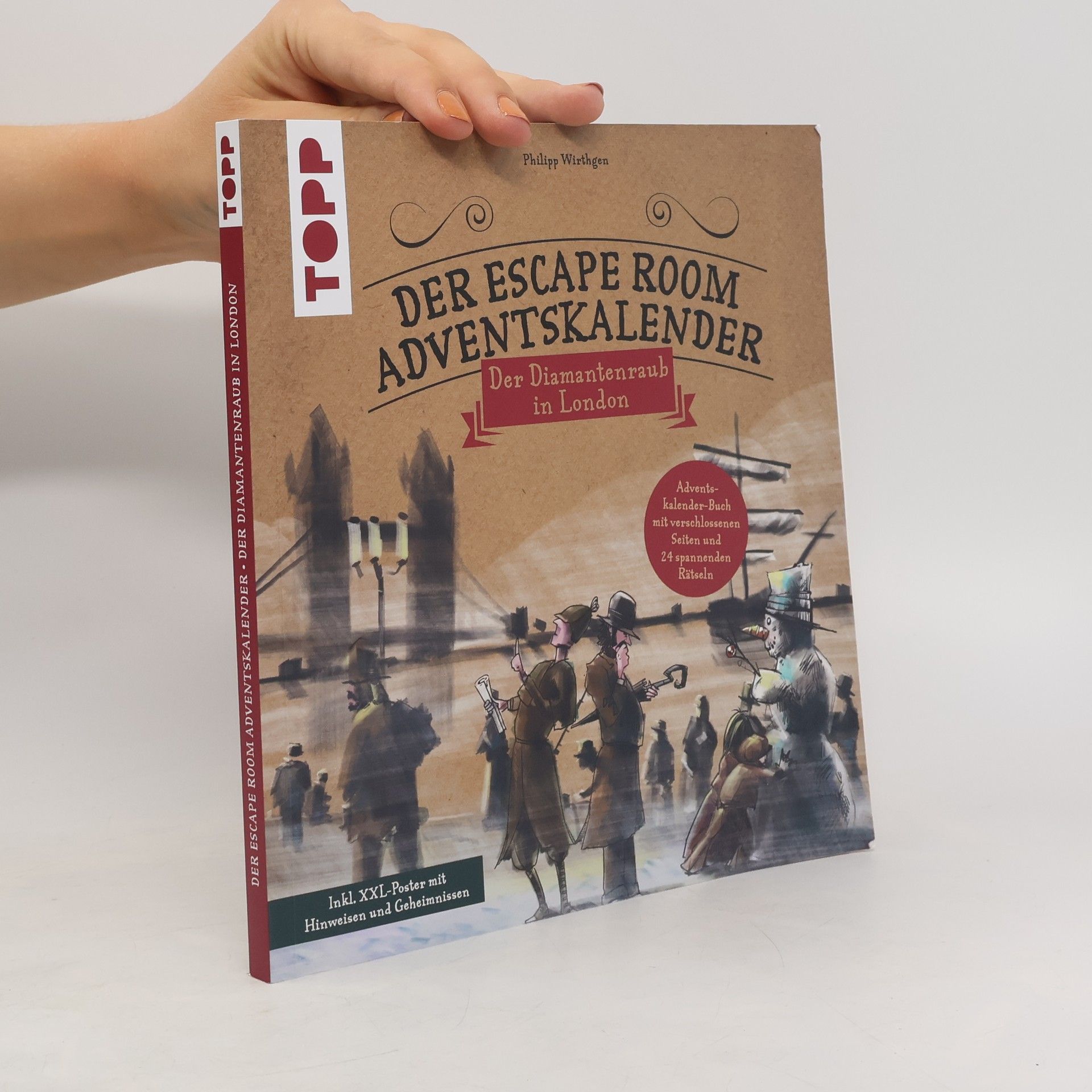 Der Escape Room Adventskalender. Der Diamantenraub in London.