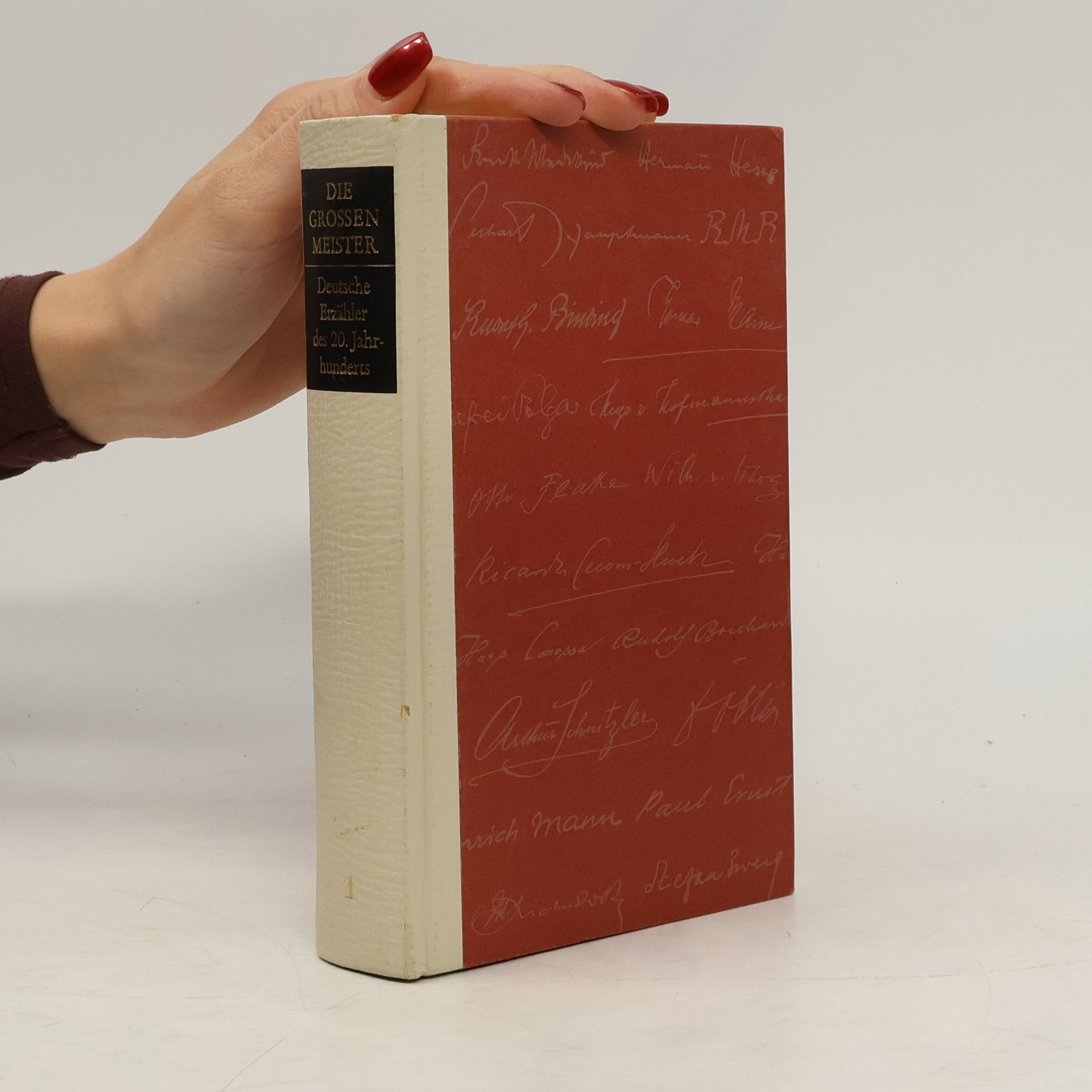 Collectif d'auteurs Die Grossen Meister I. Deutsche Erzähler des 20. Jahrhunderts