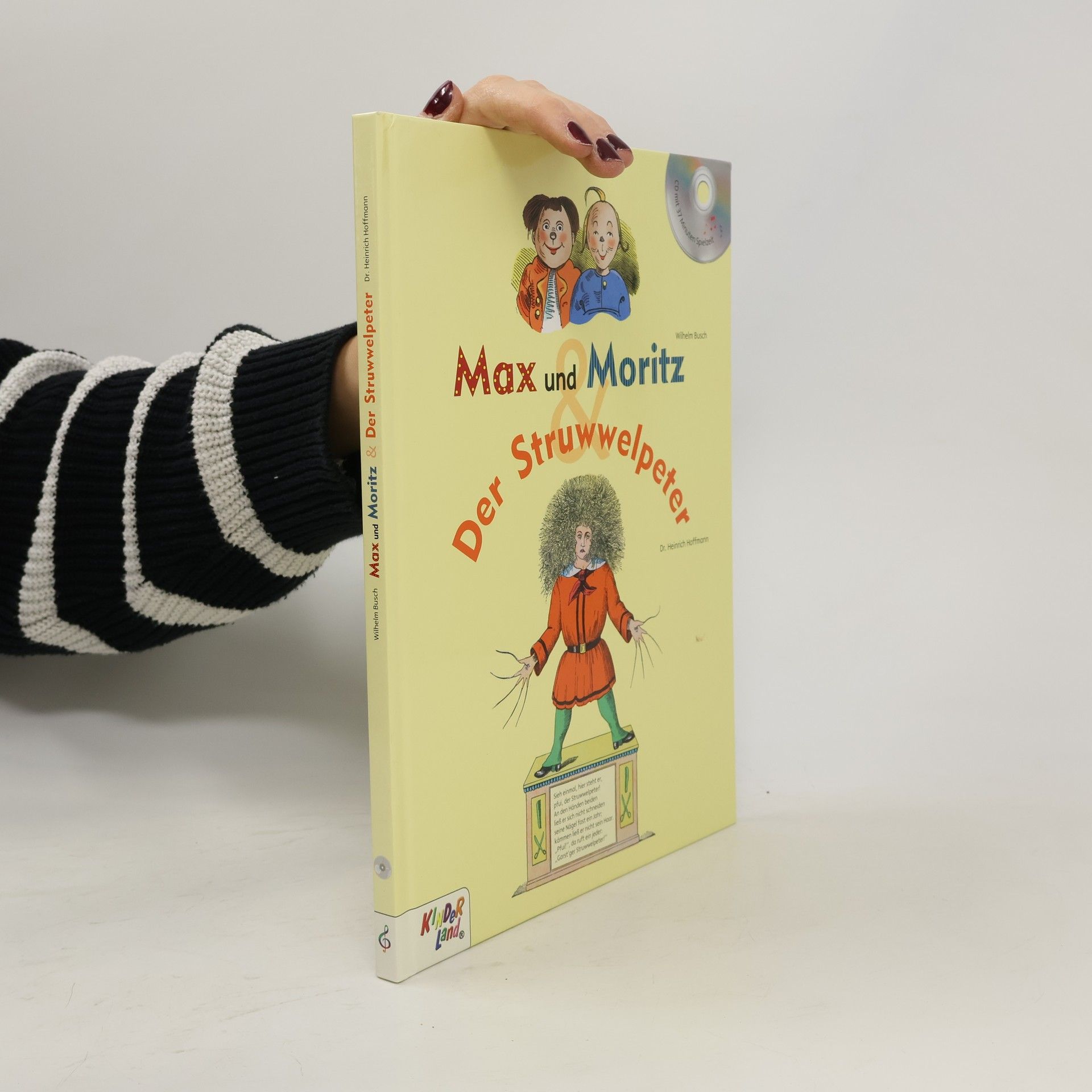 Wilhelm Busch Max und Moritz / Der Struwwelpeter, m. Audio-CD