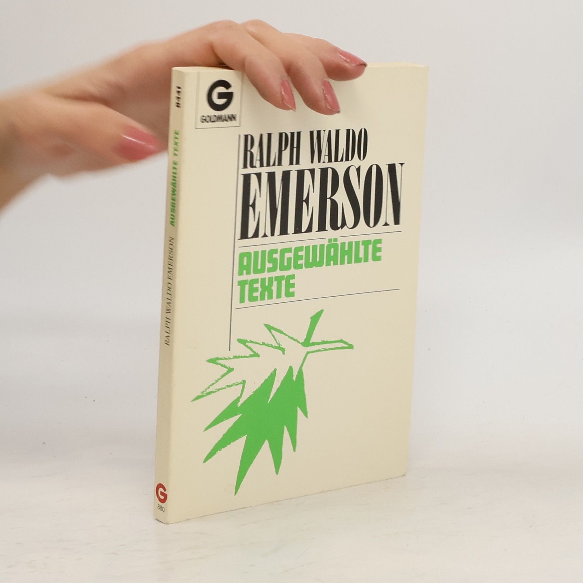 Ralph Waldo Emerson Ausgewählte Texte