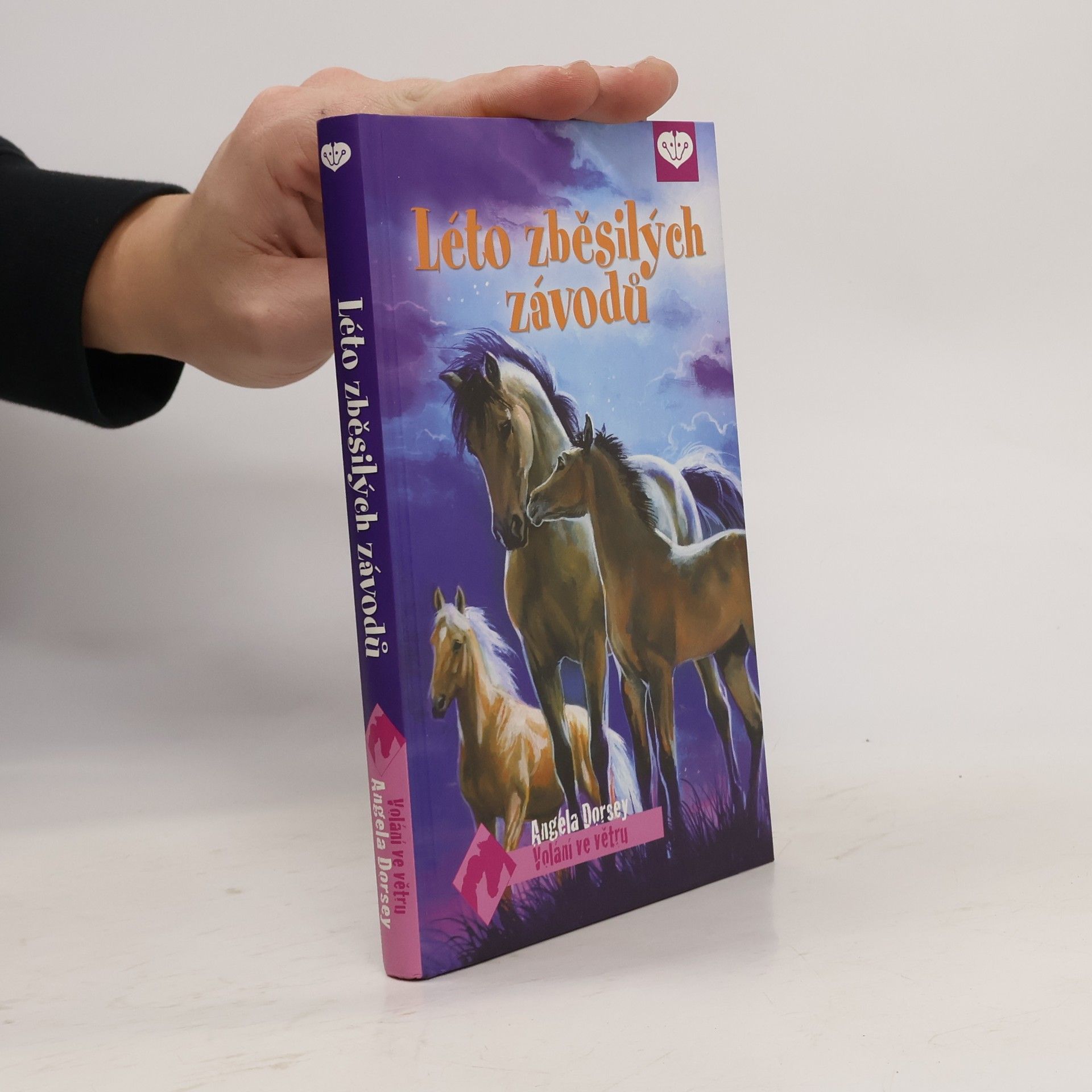 Angela Dorsey Volání ve větru. 7. díl. Léto zběsilých závodů.