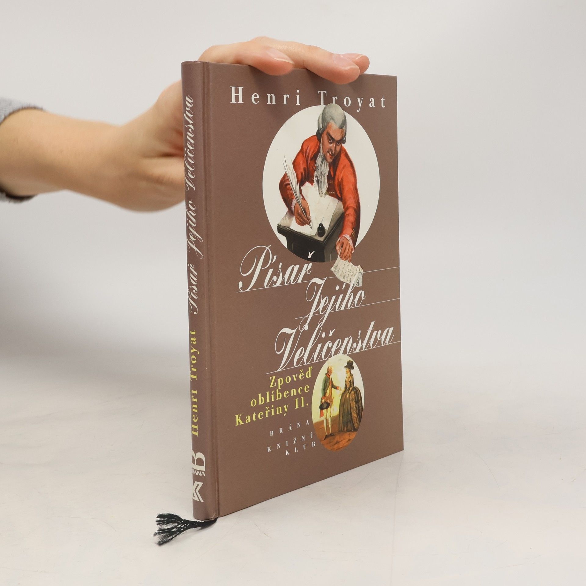 Písař Jejího Veličenstva : zpověď oblíbence Kateřiny II