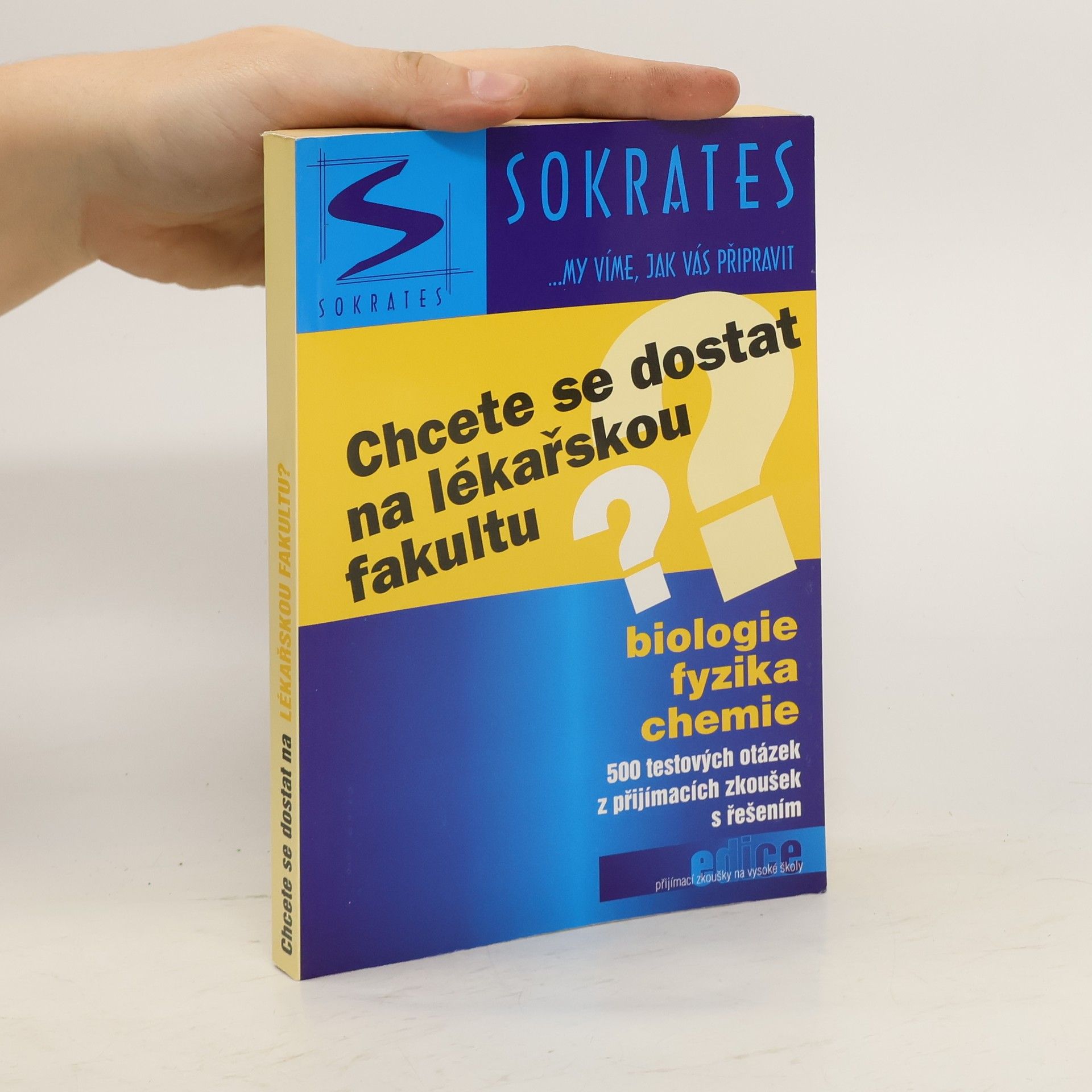 Tomáš Vrtný Chcete se dostat na lékařskou fakultu? Biologie, fyzika, chemie