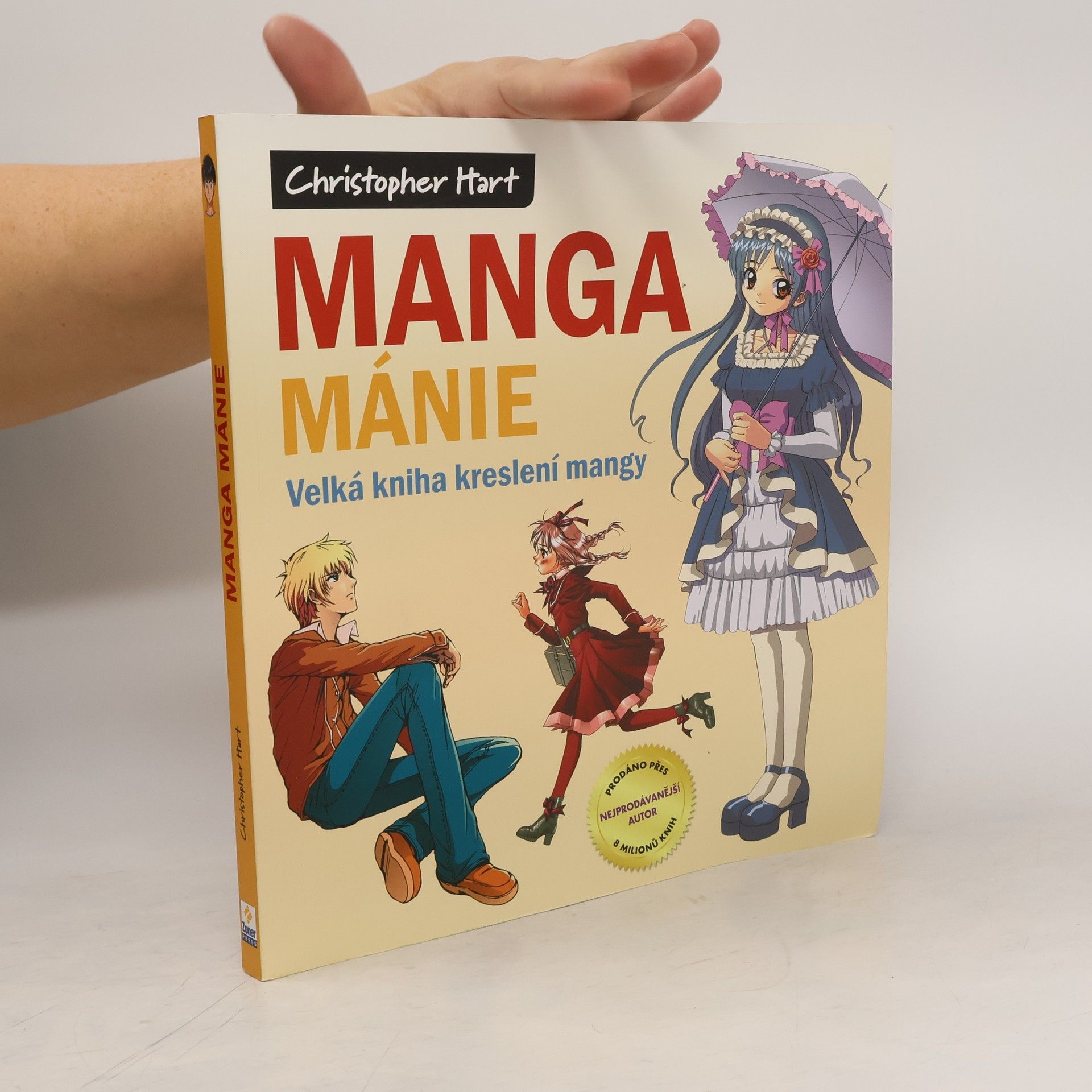 Christopher Hart Manga mánie. Velká kniha kreslení mangy