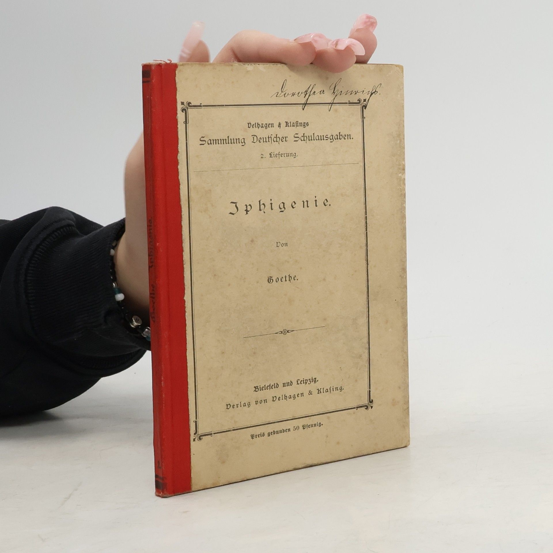 Johann Wolfgang von Goethe Iphigenie