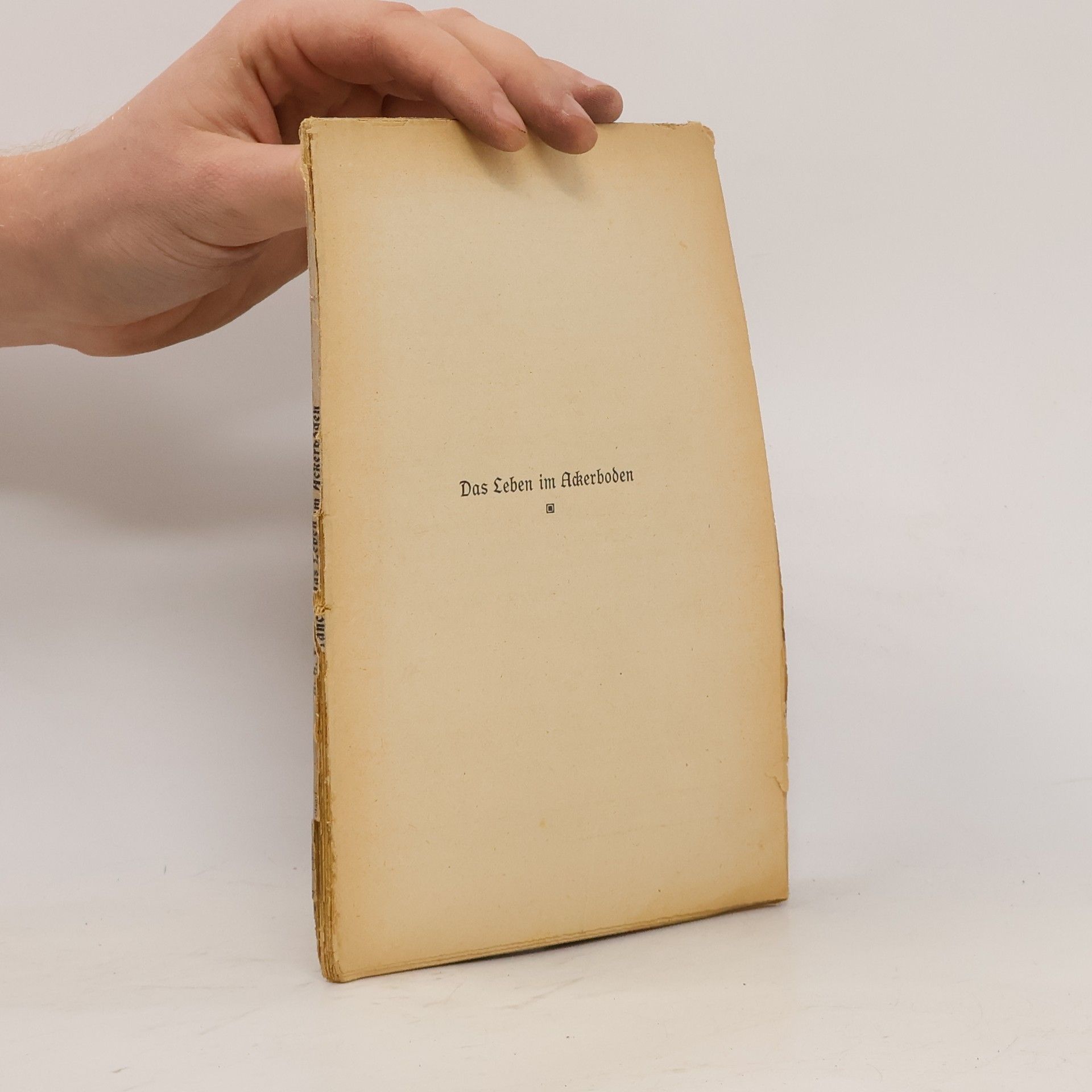 Raoul Heinrich Francé Das Leben im Ackerboden