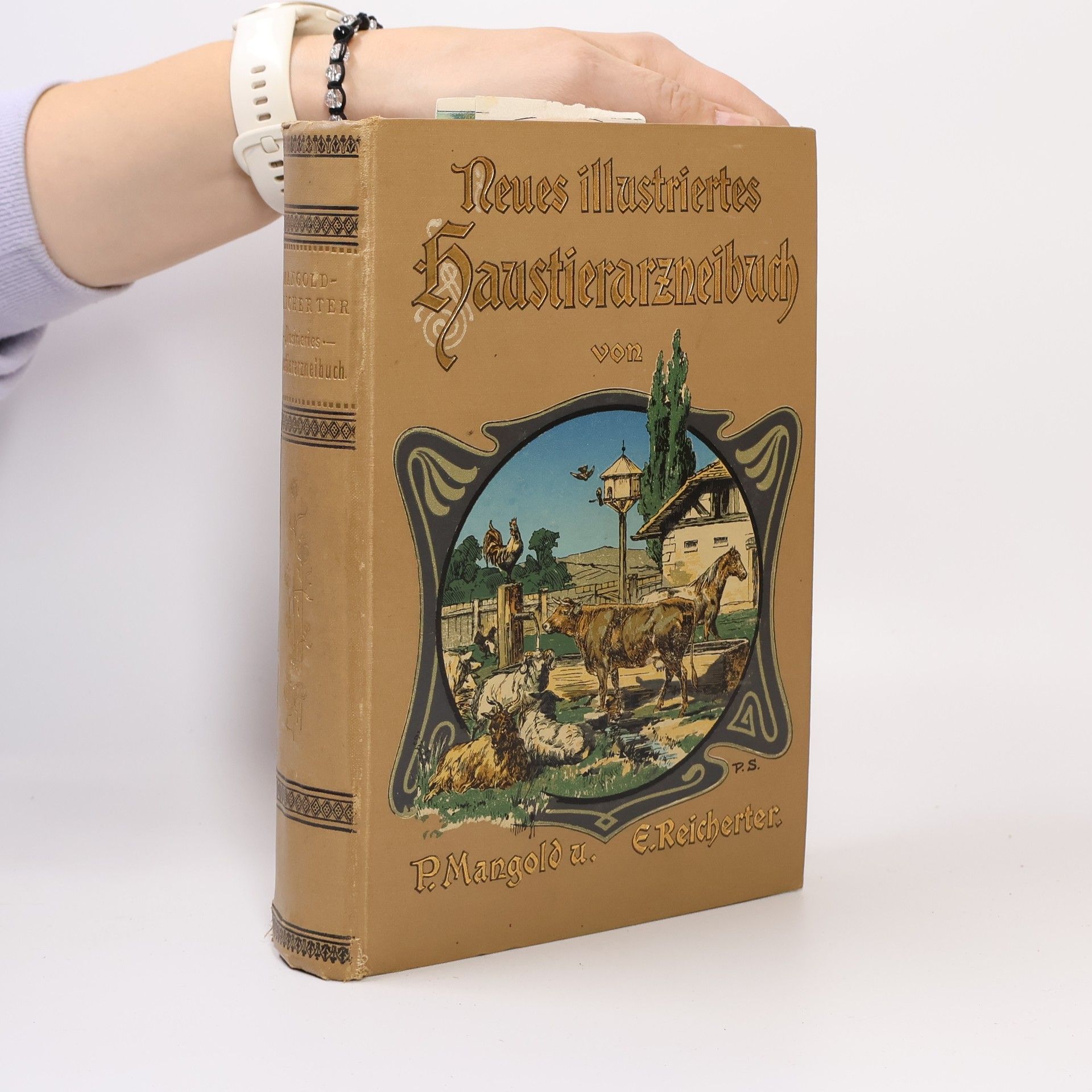 Paul Mangold Neues illustriertes Haus-Tierarzneibuch