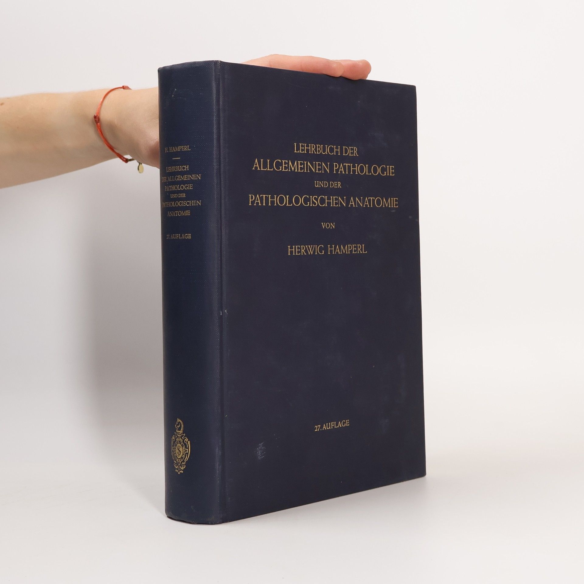 Lehrbuch der allgemeinen Pathologie und der pathologischen Anatomie