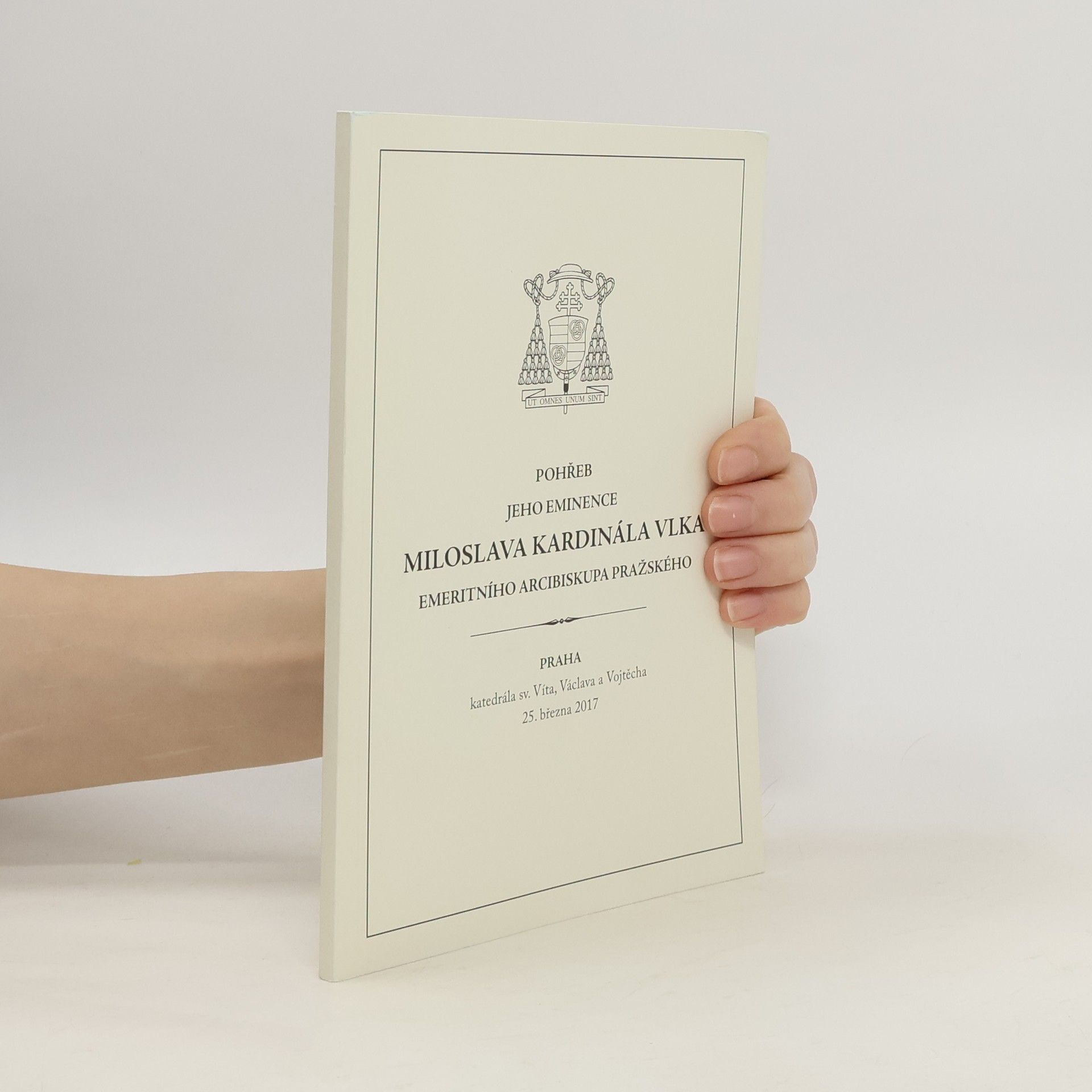 AA.VV. Pohřeb jeho eminence Miloslava kardinála Vlka