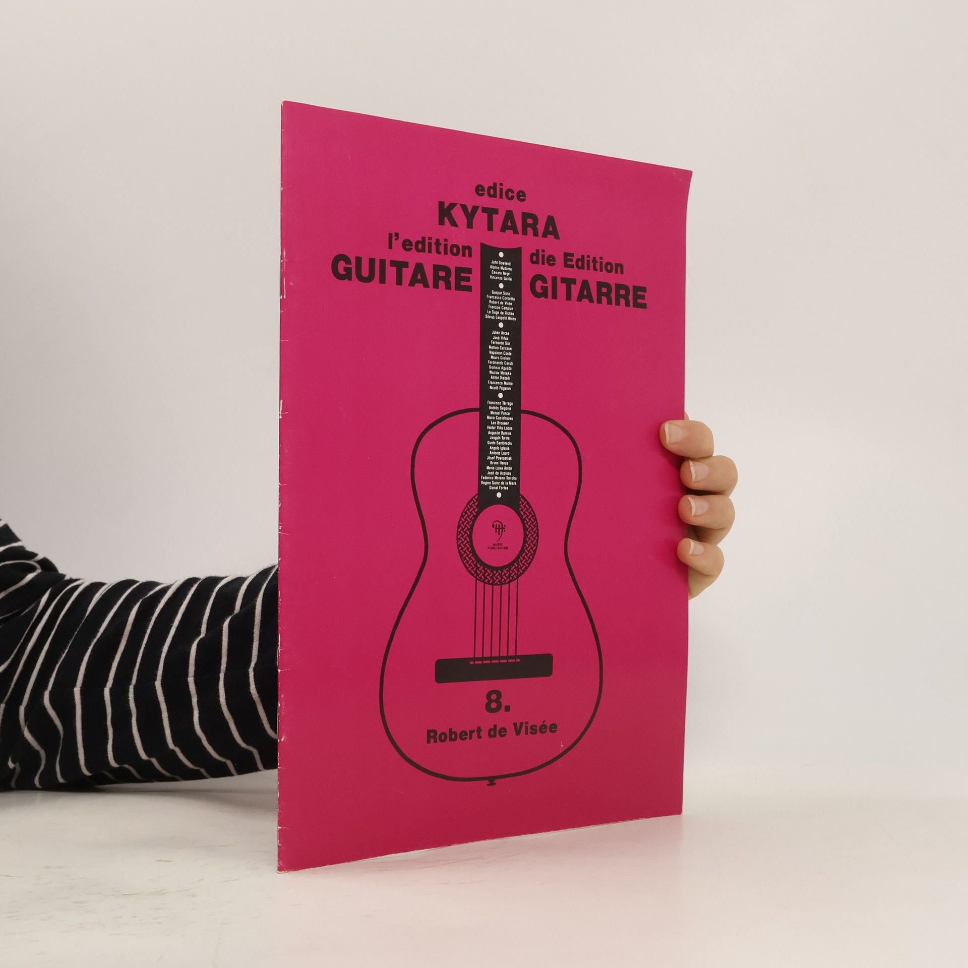 Robert de Visée Edice kytara 8