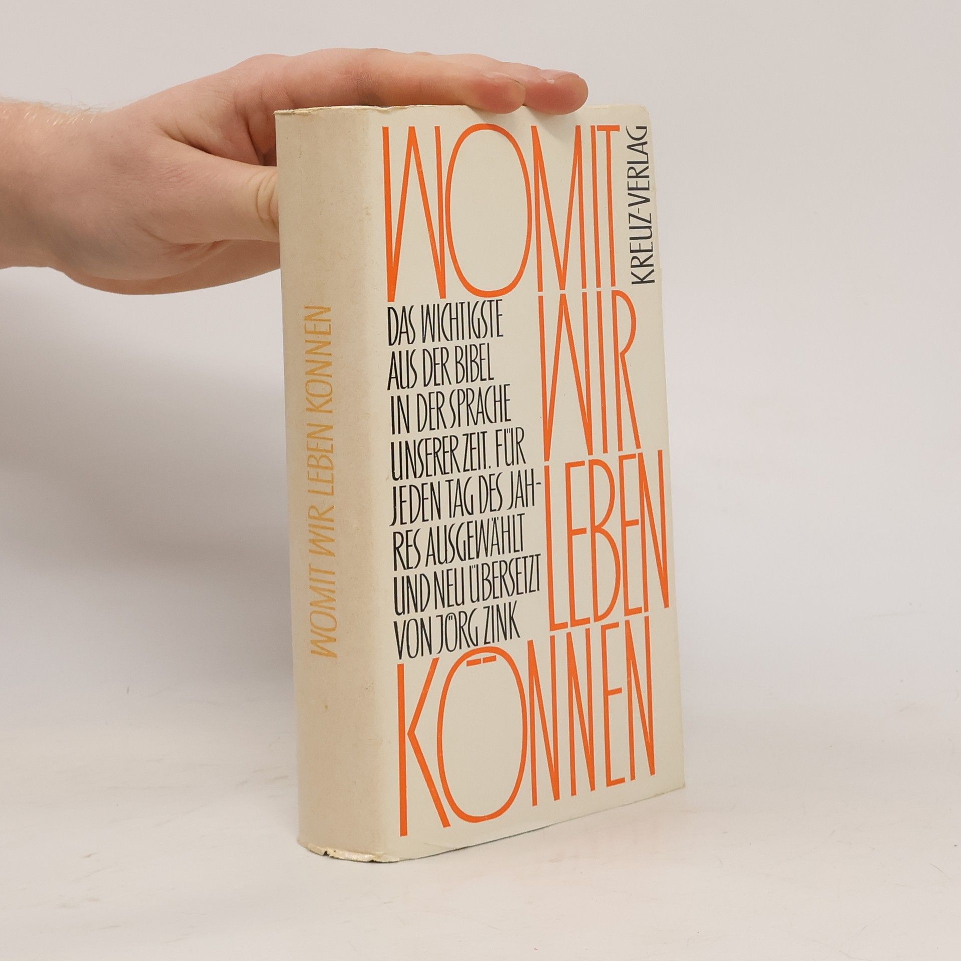 Jörg Zink Womit wir leben können