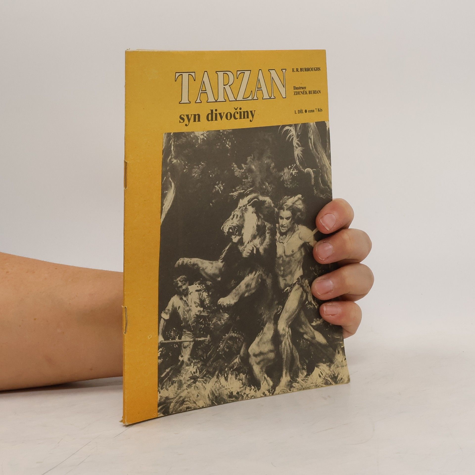 Edgar Rice Burroughs Tarzan syn divočiny