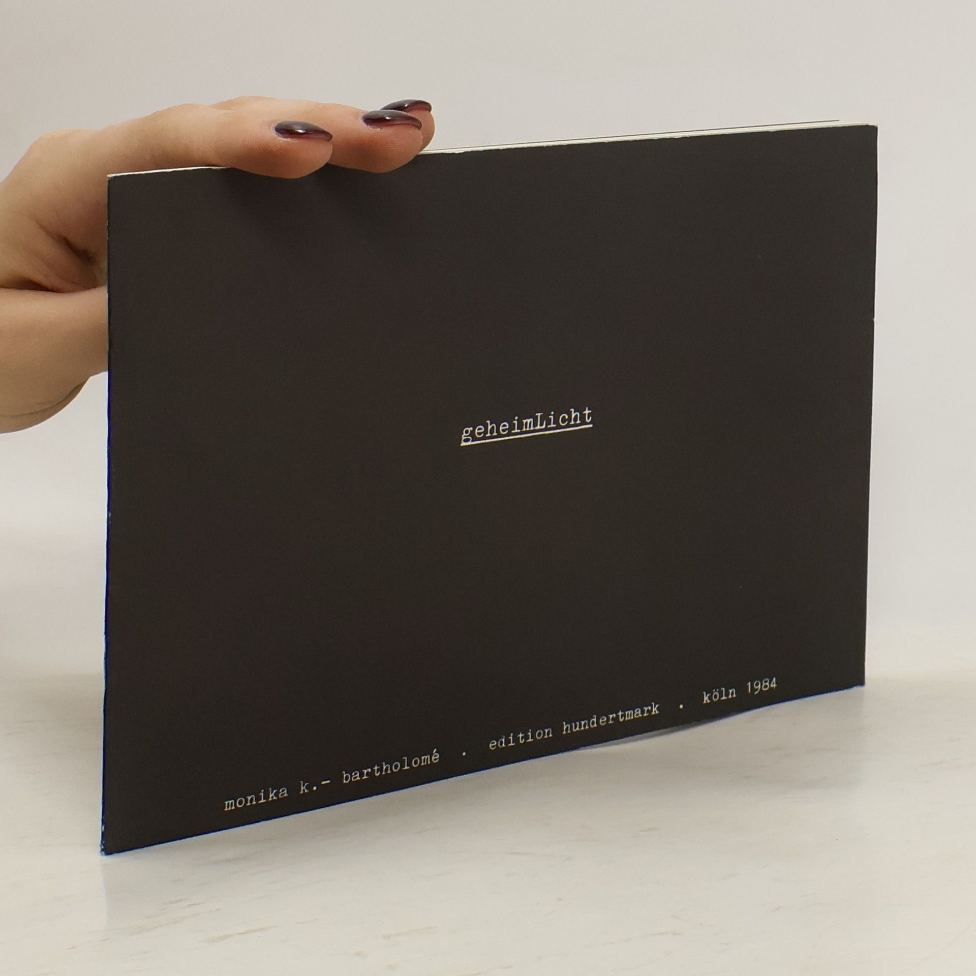 Monika Bartholome geheimLicht
