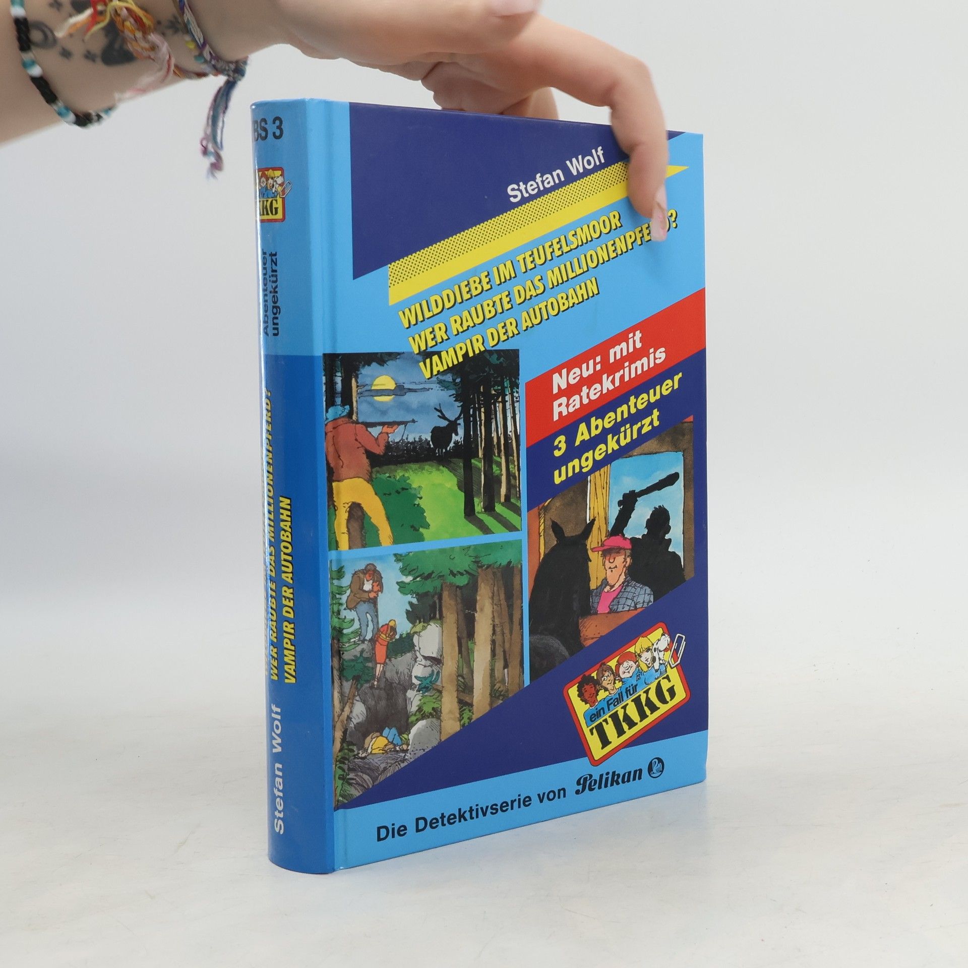 Rolf Kalmuczak Ein Fall für TKKG, Dreifachbände Bd.3 - Wilddiebe im Teufelsmoor