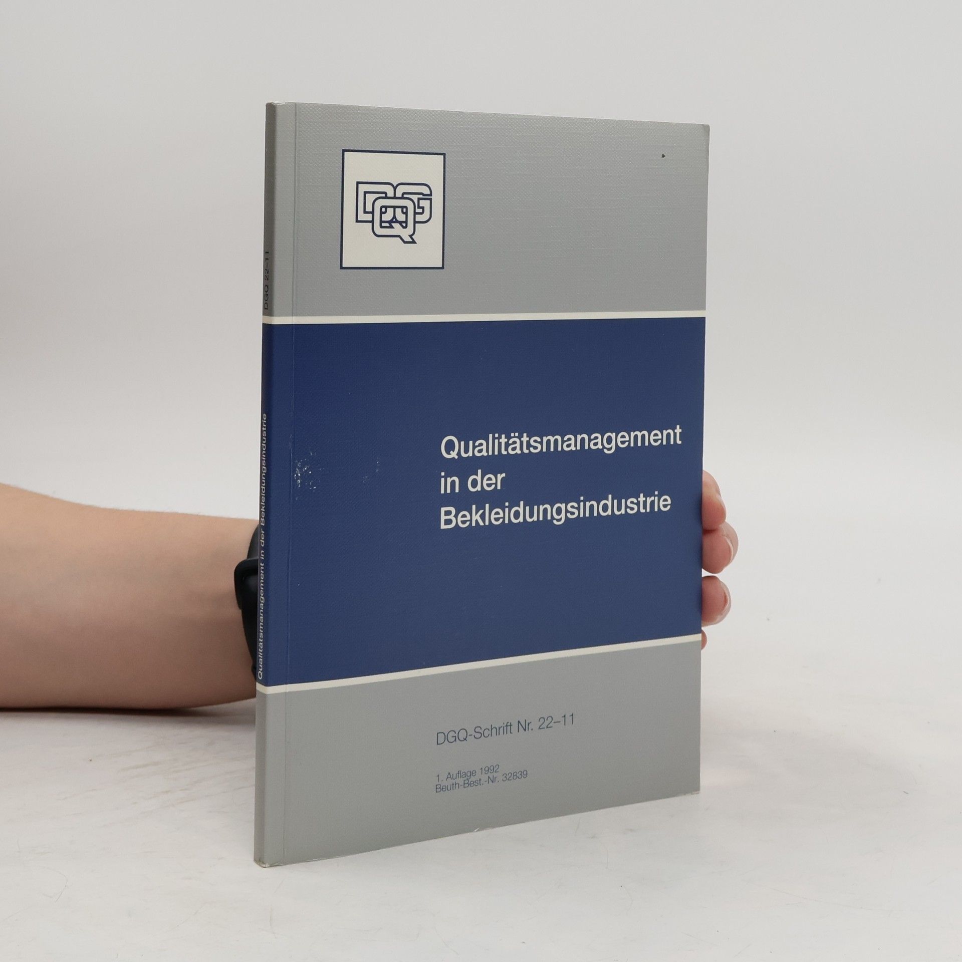 Autorenkollektiv Qualitätsmanagement in der Bekleidungsindustrie