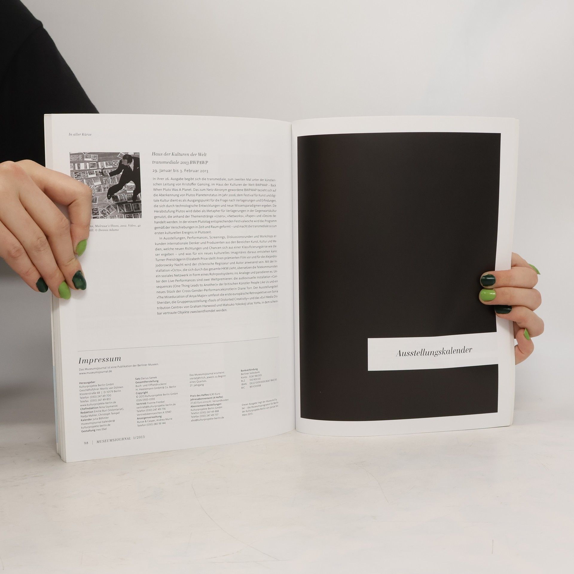 Various authors Museum Journal 1/2013