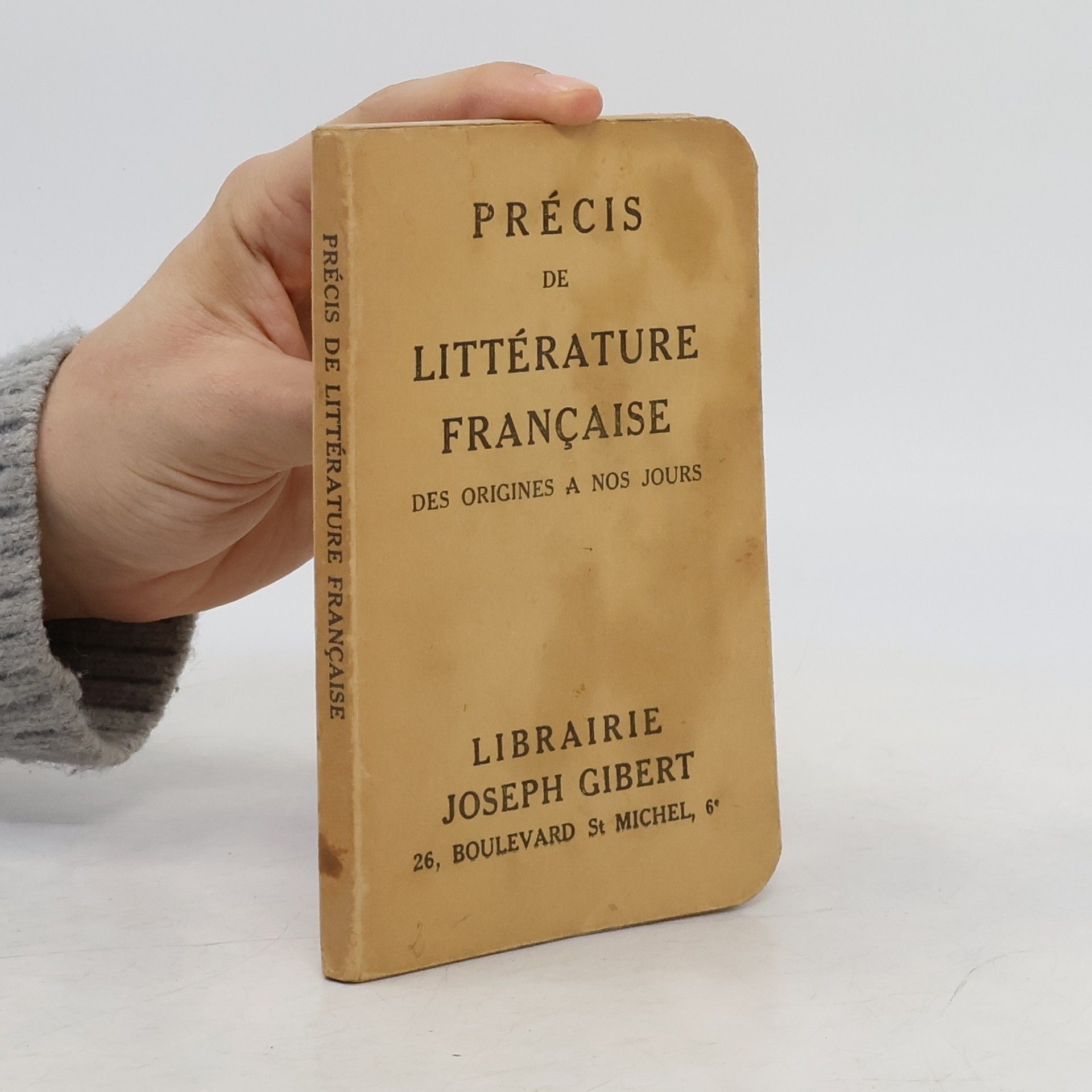 Georges Thevenot Précis de littérature française des origines à nos jours