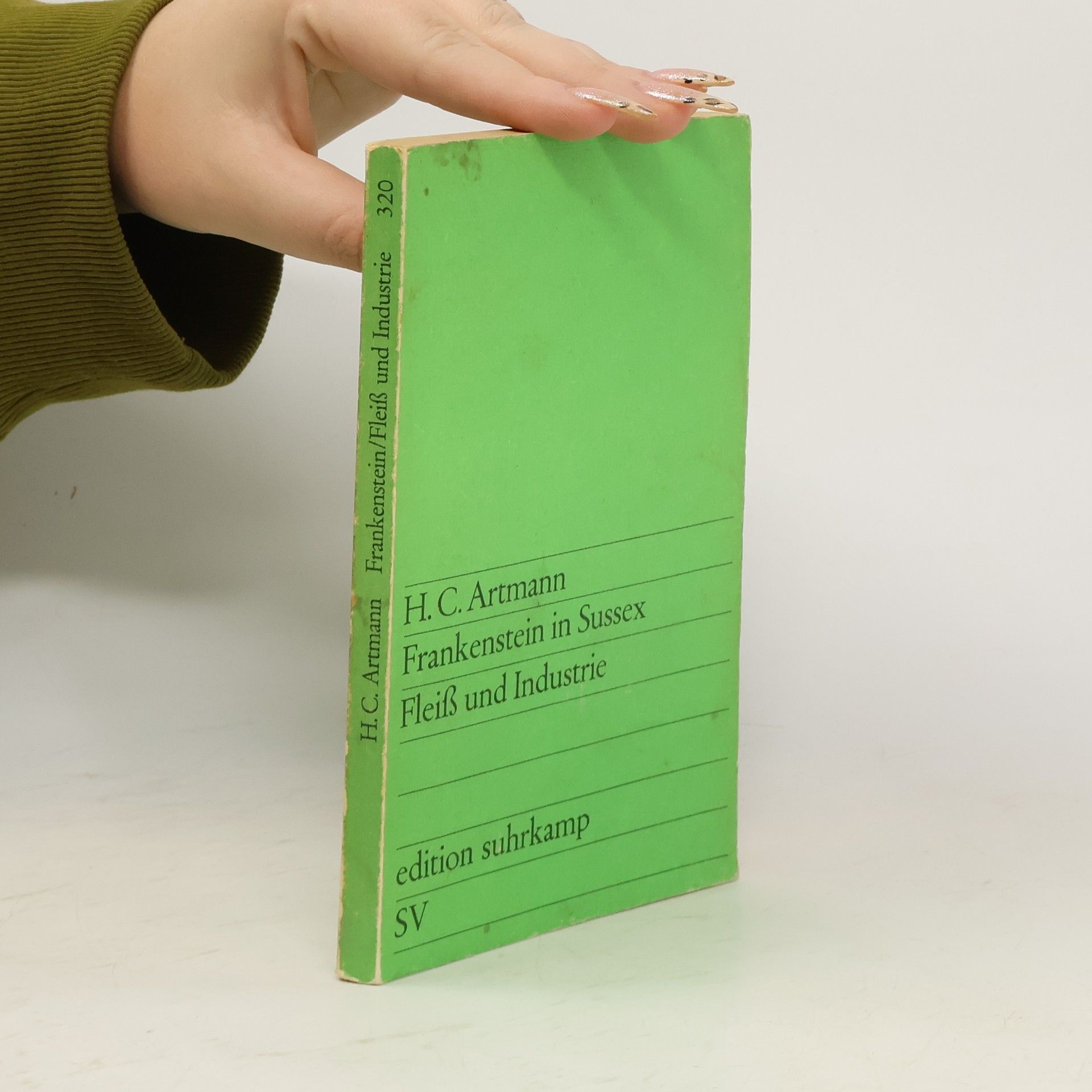 H. C. Artmann Frankenstein in Sussex