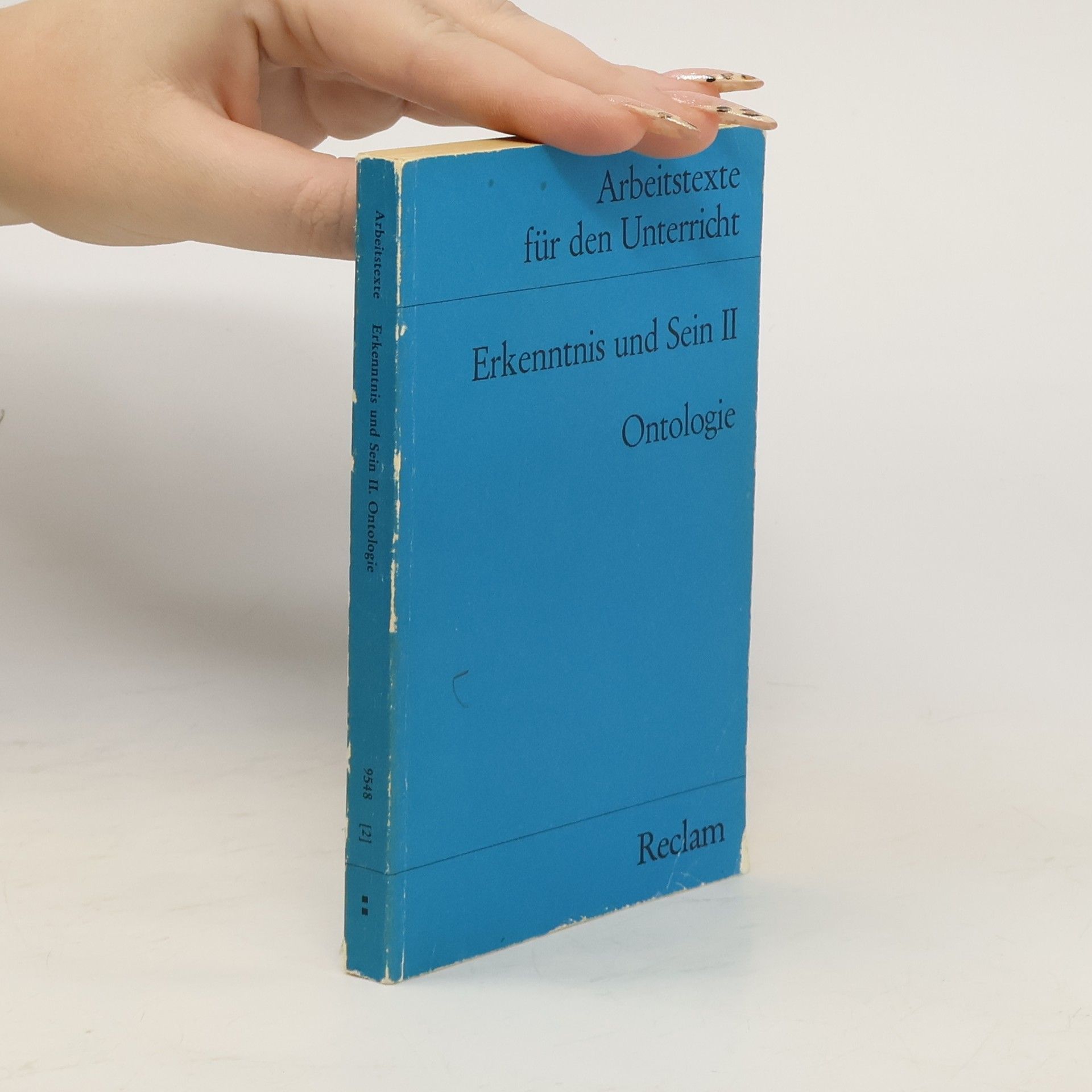 Burkhard Wisser Erkenntnis und Sein 2. Ontologie