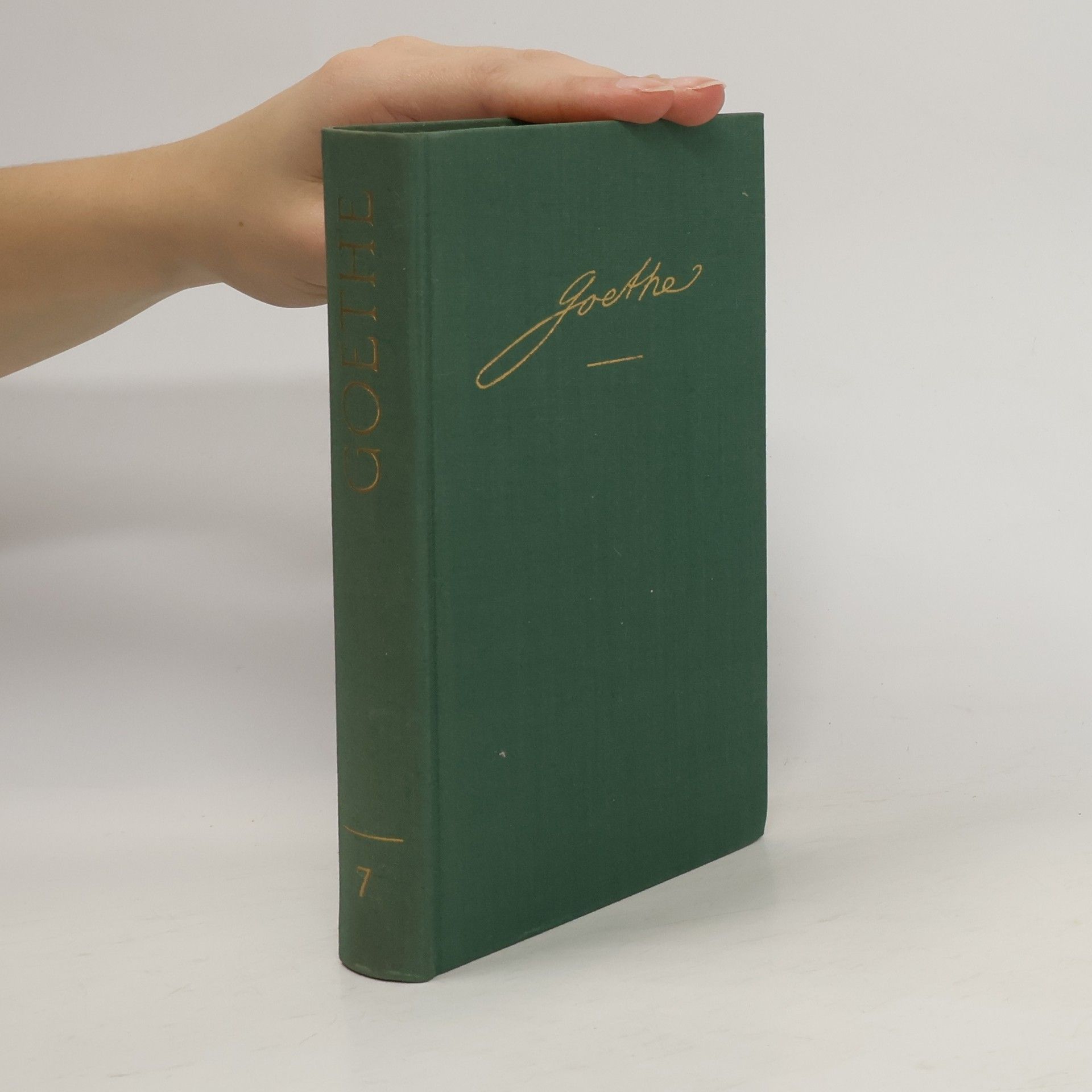 Johann Wolfgang von Goethe Gesammelte Werke in sieben Bänden 7