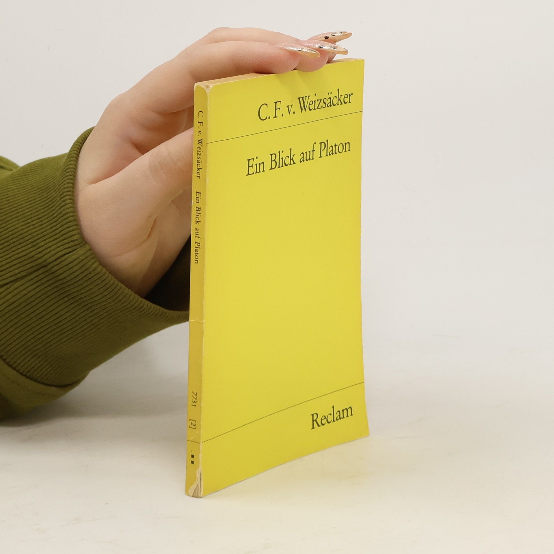 Carl Friedrich von Weizsäcker Ein Blick auf Platon