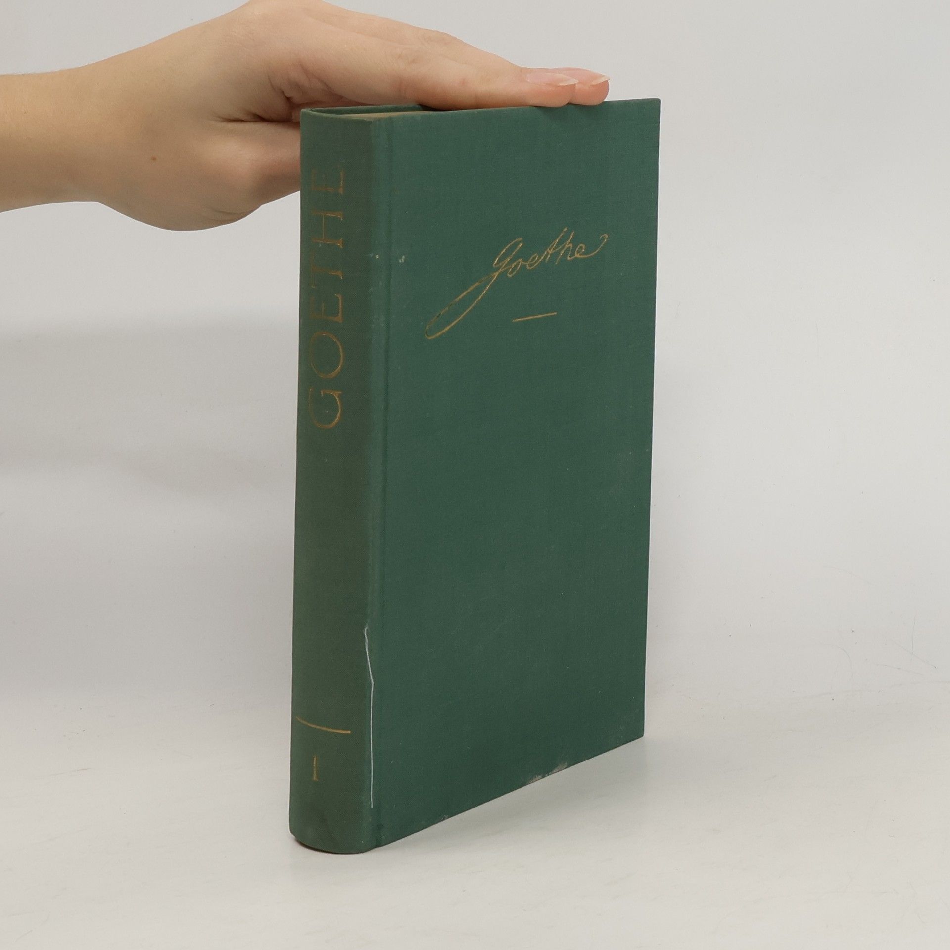 Johann Wolfgang von Goethe Gesammelte Werke in sieben Bänden. Band 1