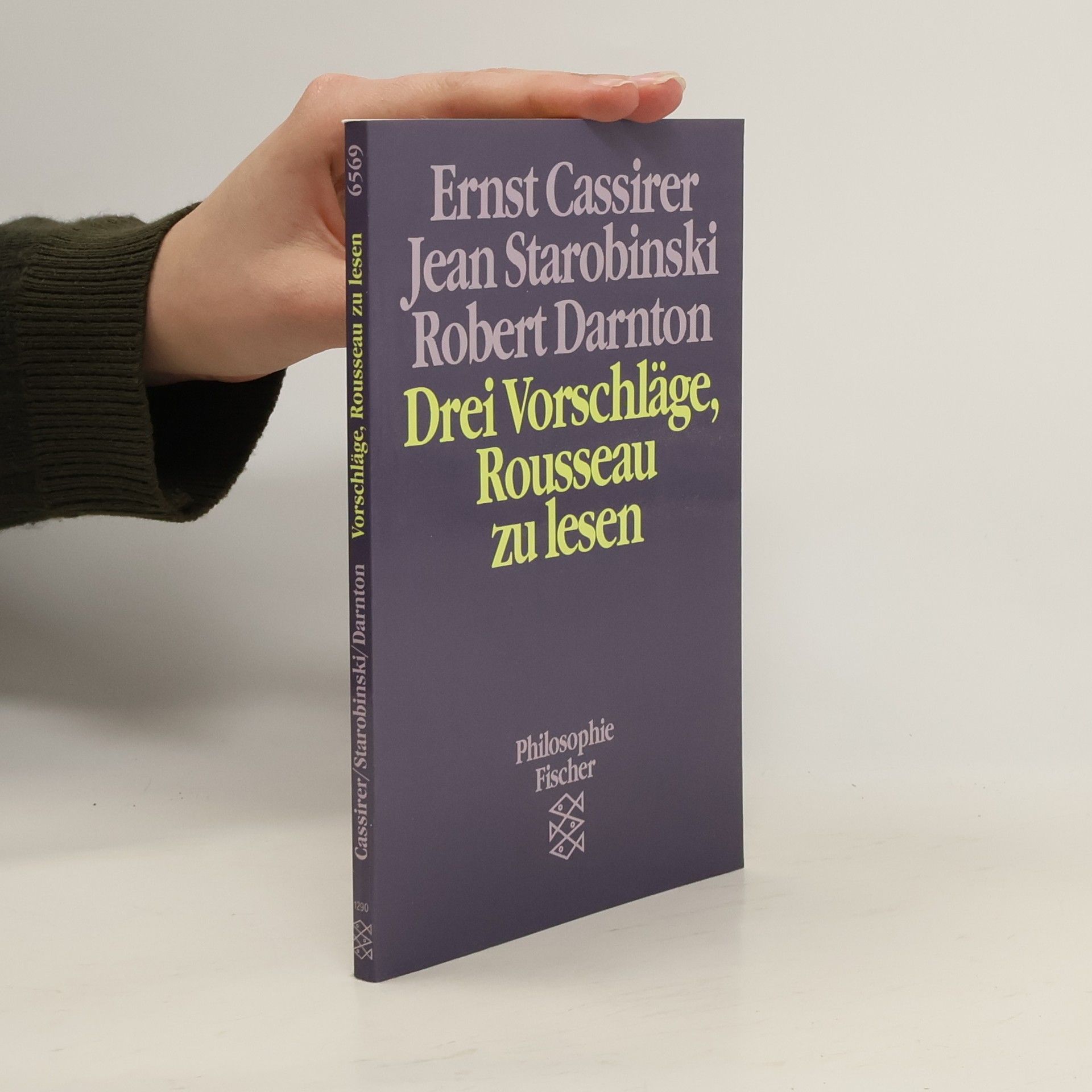 Ernst Cassirer Drei Vorschläge, Rousseau zu lesen