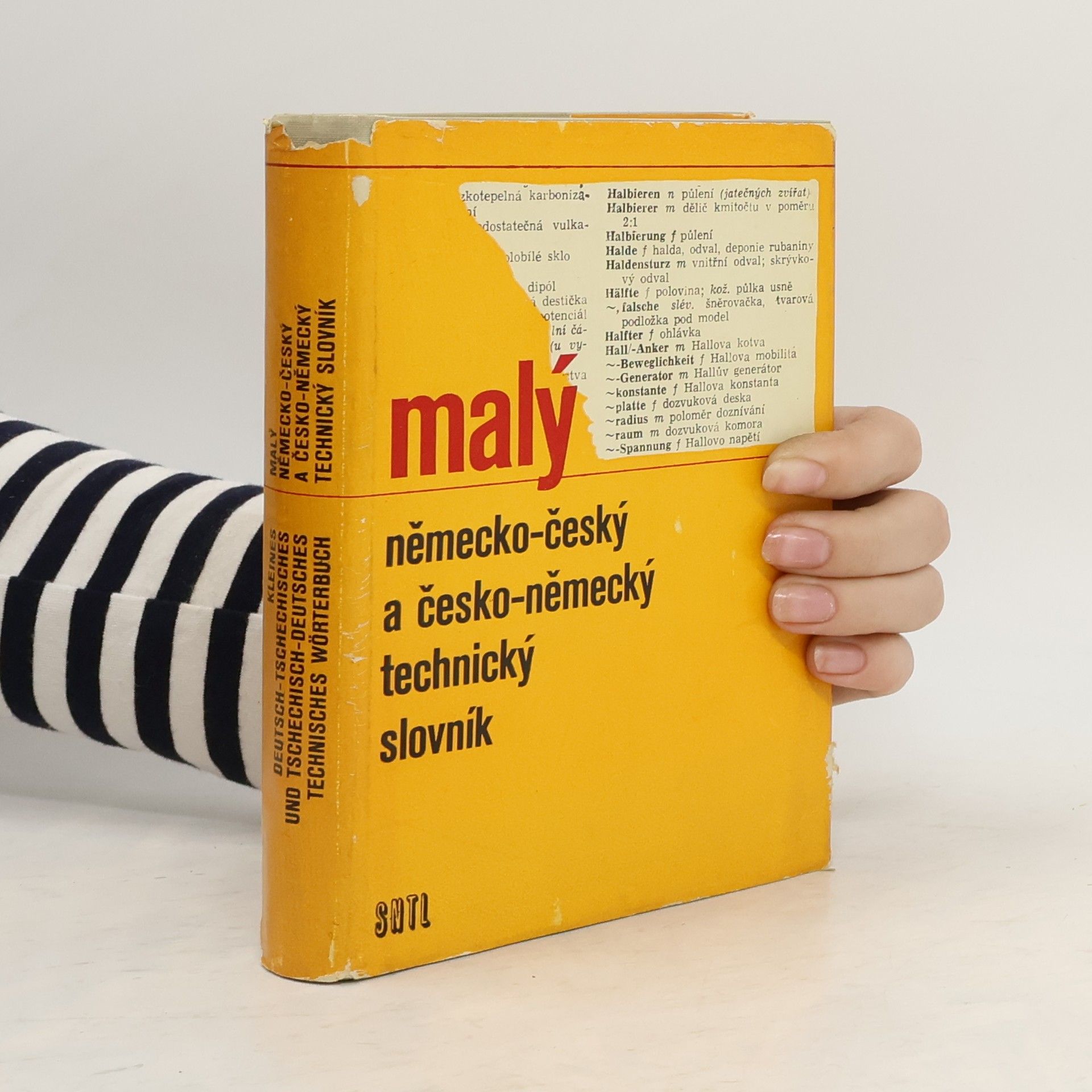 Vlastimil Čihák Malý německo- český a česko- německý technický slovník