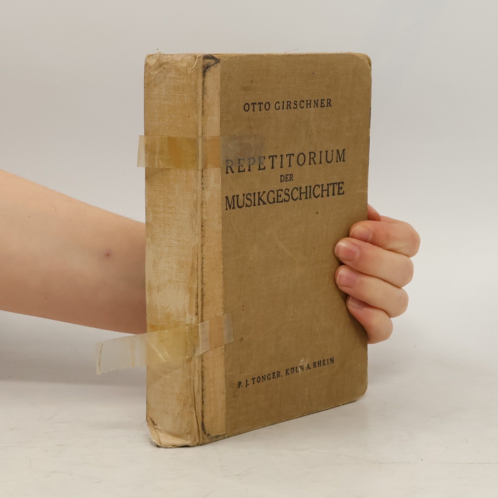 Otto Girschner Repetitorium der Musikgeschichte