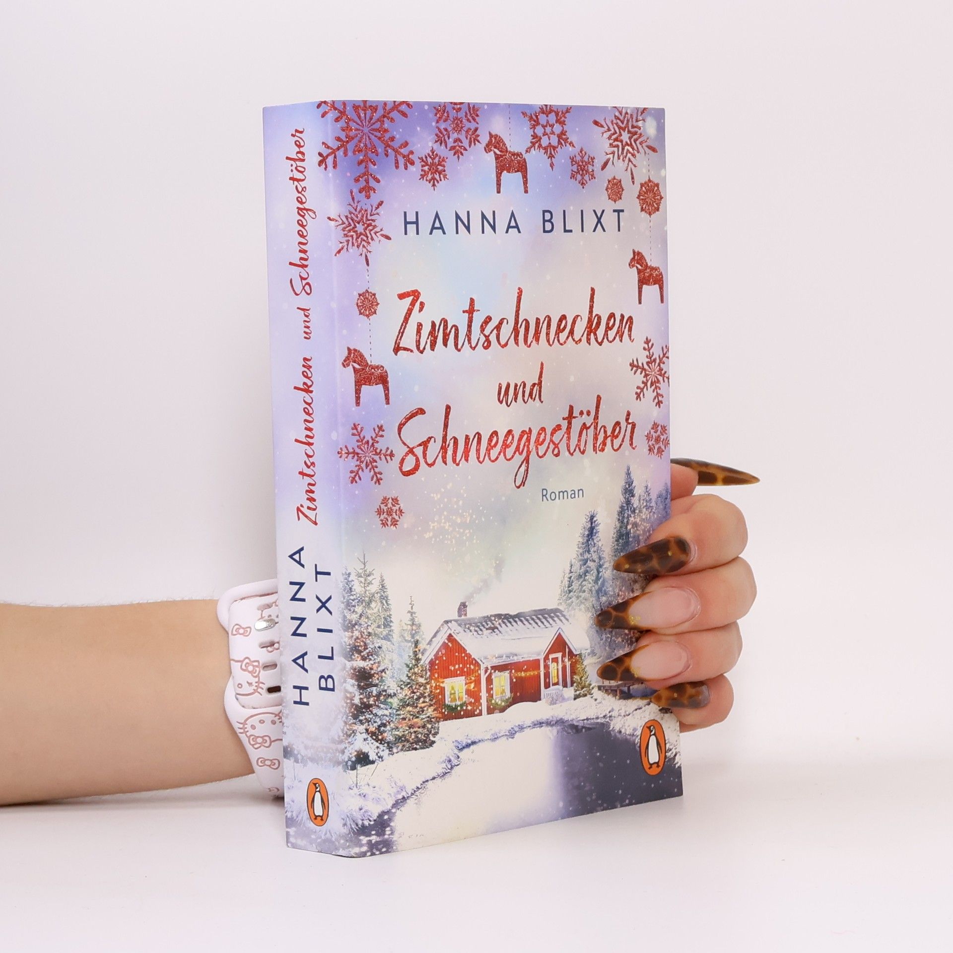 Zimtschnecken und Schneegestöber