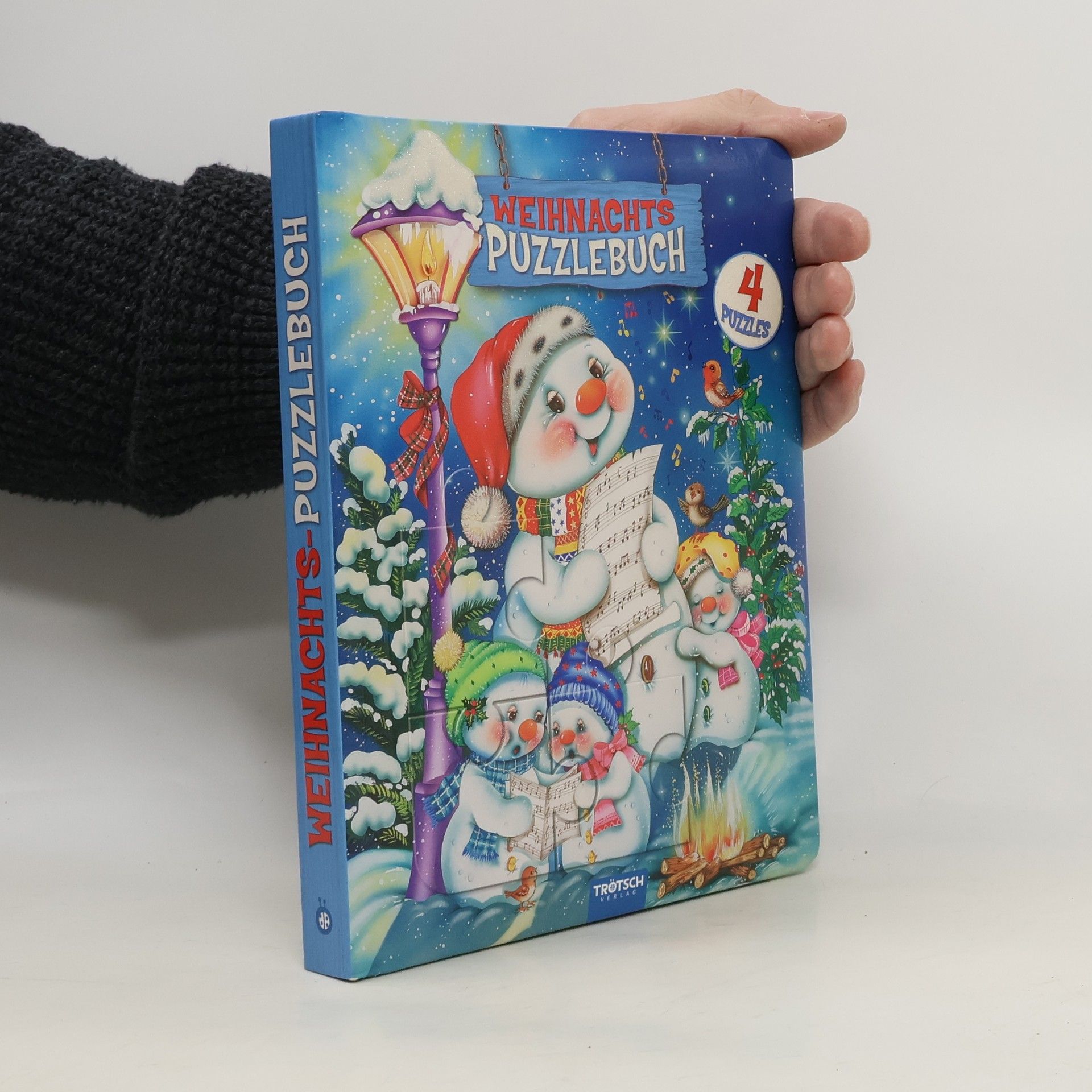 Collectif d'auteurs Weihnachtspuzzlebuch Schneemann Spielbuch mit Geschichten