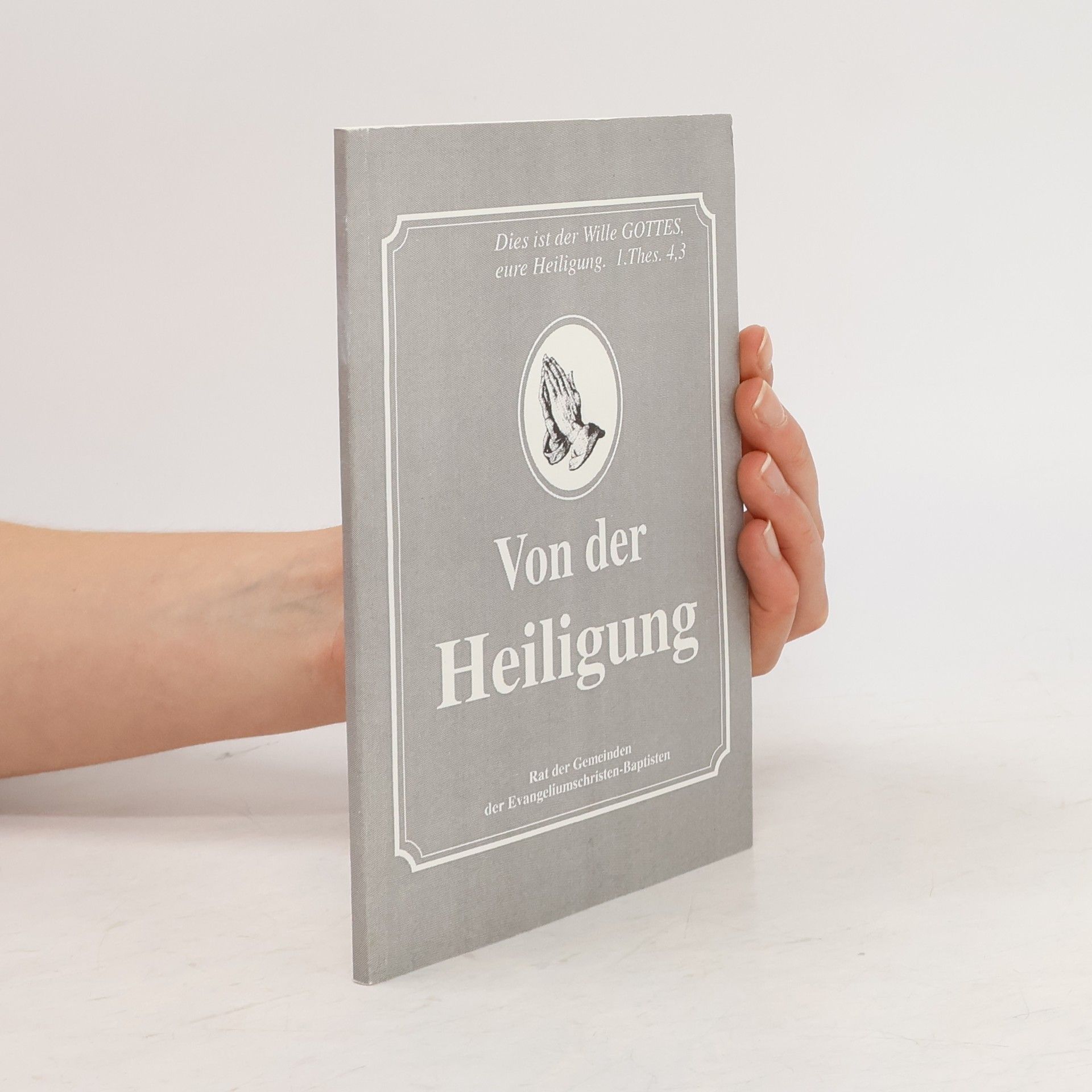 AA.VV. Von der Heiligung