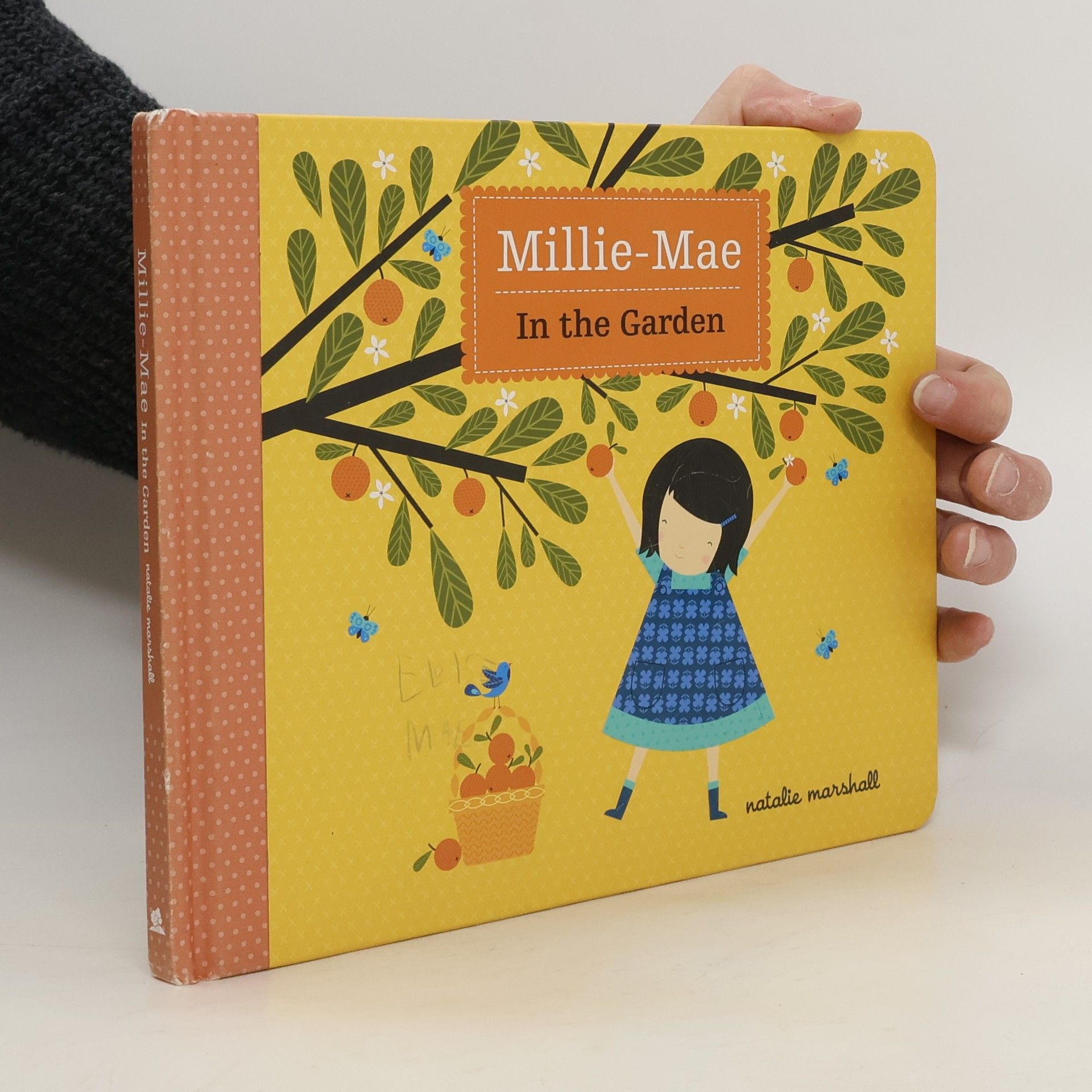 Natalie Marshall Millie-Mae In The Garden