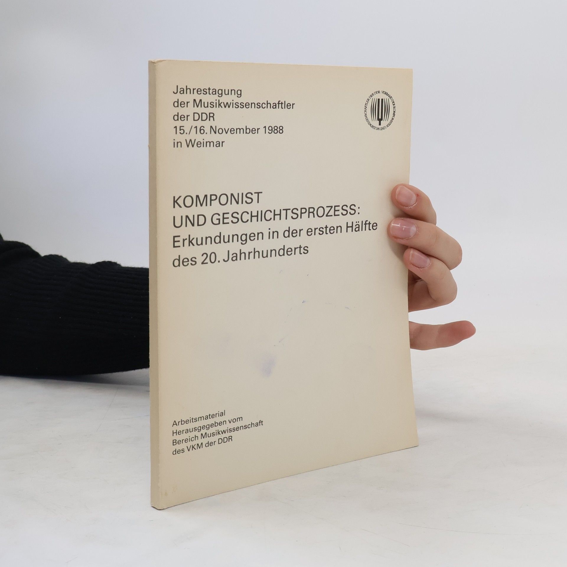 AA.VV. Komponist und Geschichtsprozess