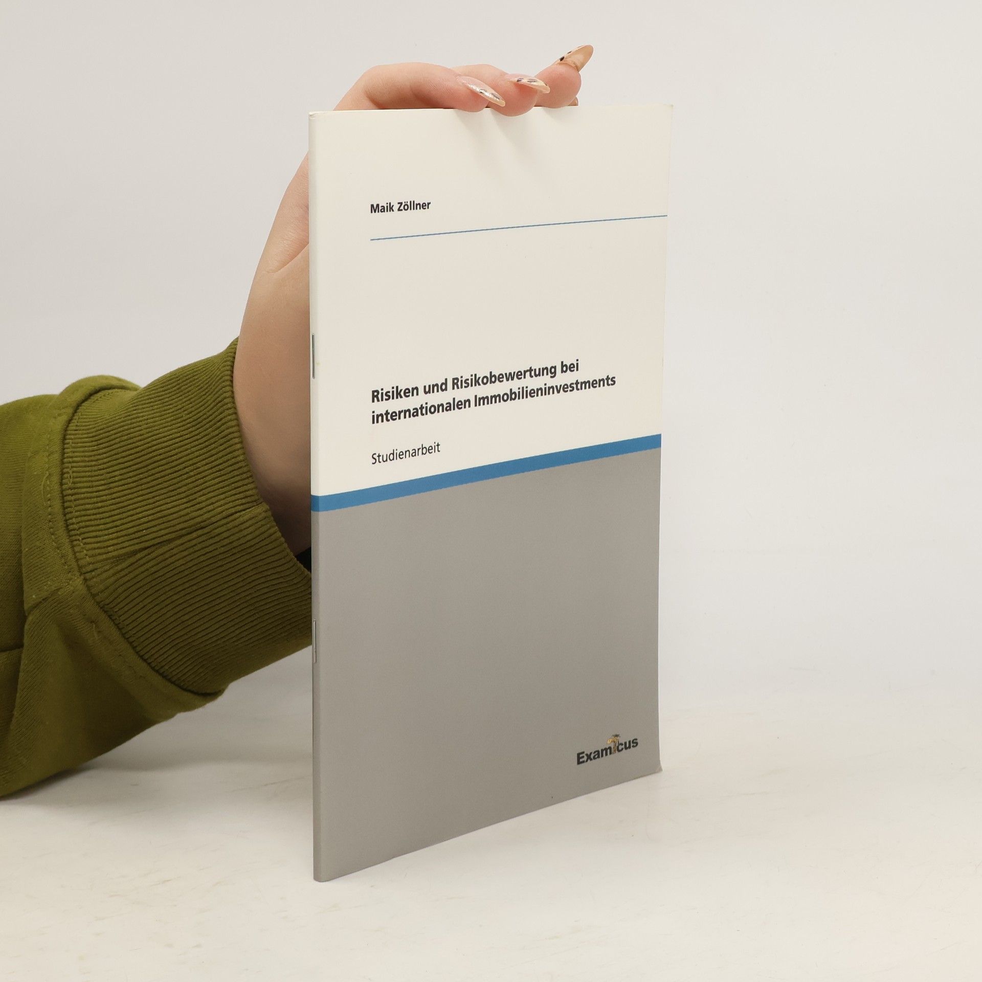 Maik Zöllner Risiken und Risikobewertung bei internationalen Immobilieninvestments