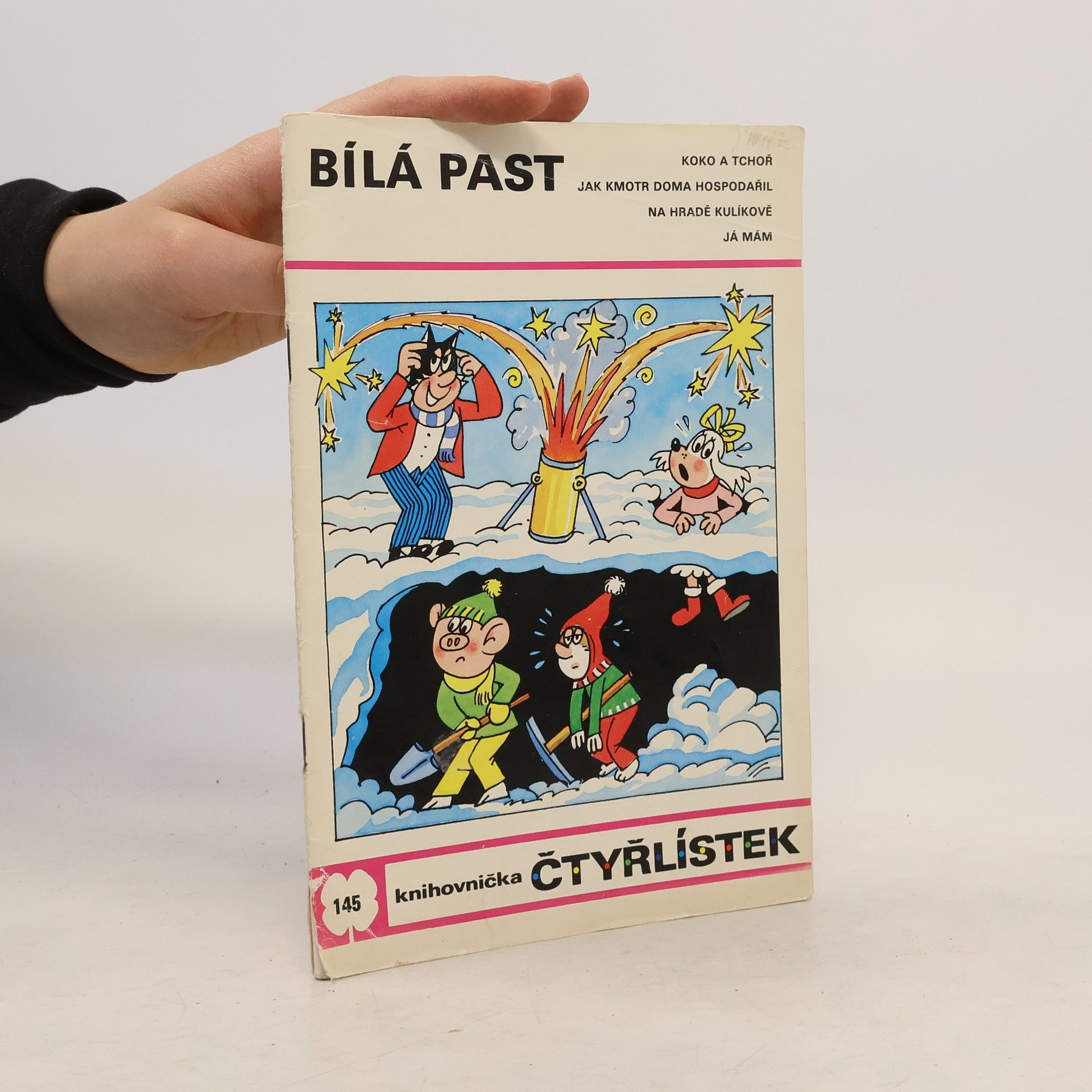 Jaroslav Němeček Čtyřlístek 145. Bílá past