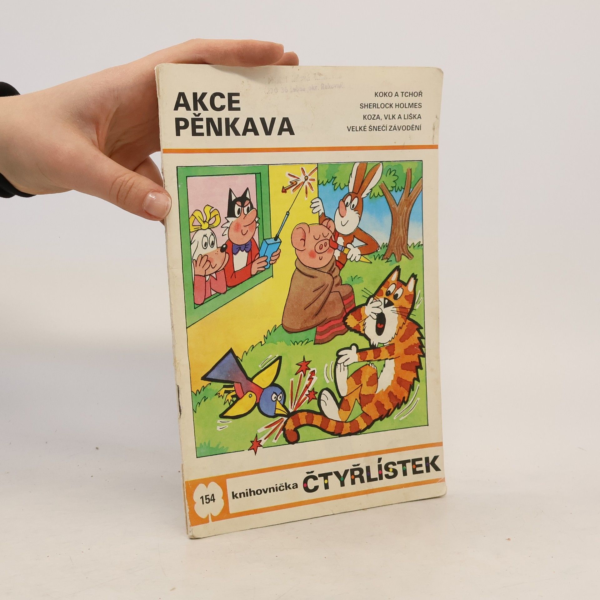 Kolektiv autorů Čtyřlístek 154. Akce pěnkava