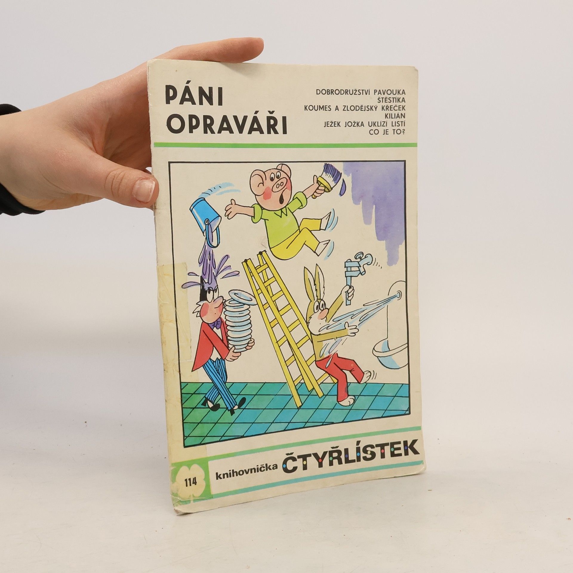 Kolektiv autorů Čtyřlístek 114. Páni opraváři