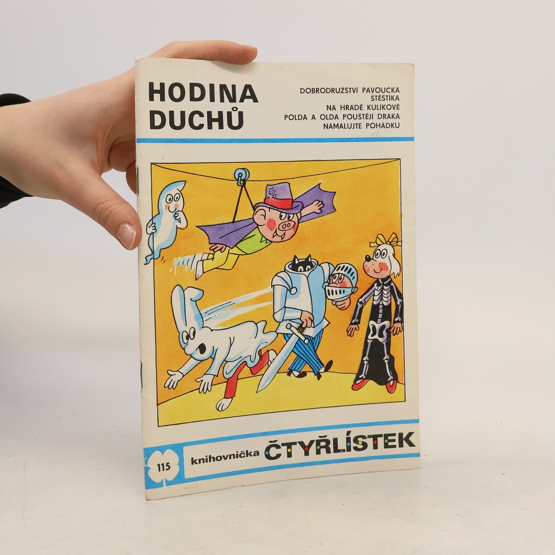 Jaroslav Němeček Čtyřlístek 115. Hodina duchů